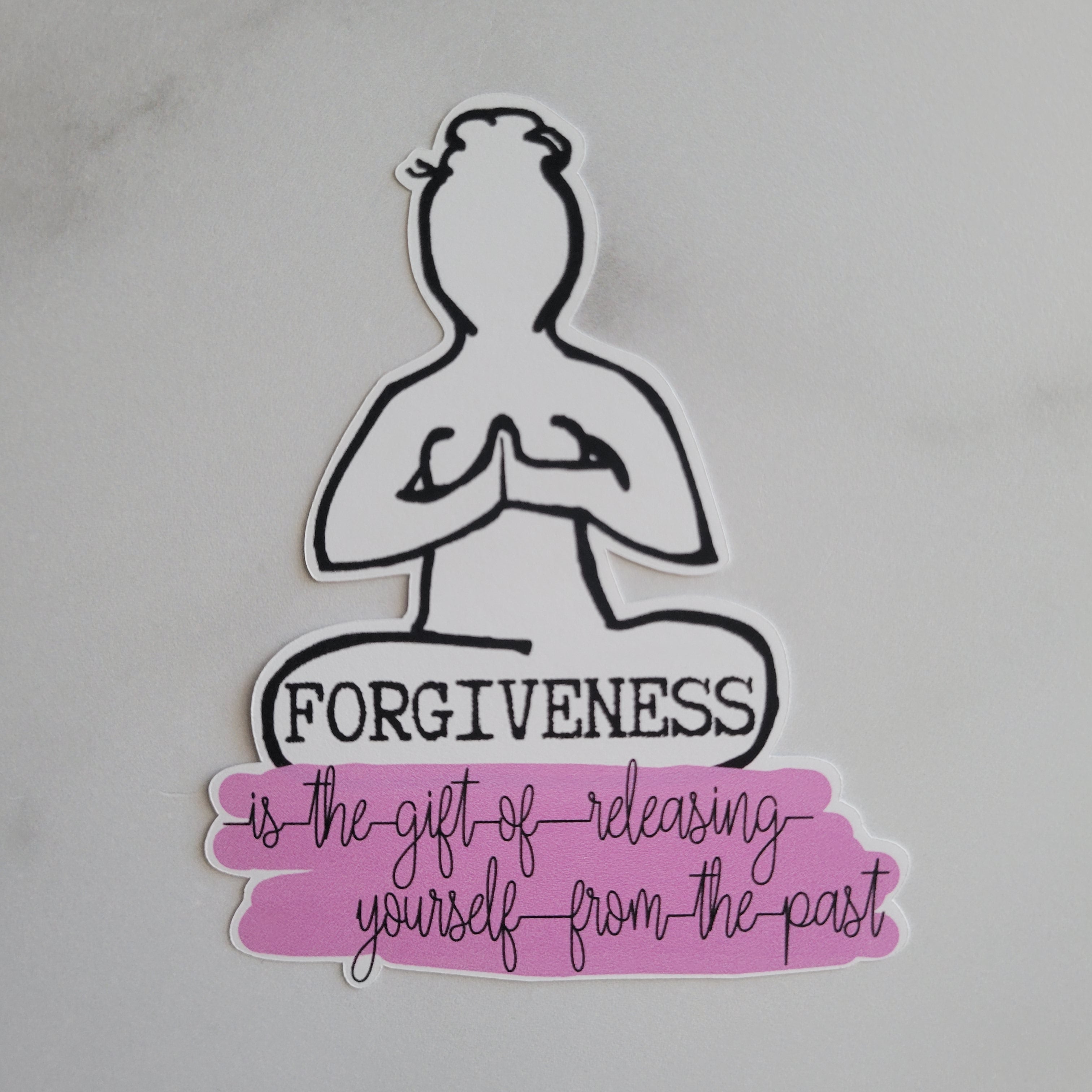 Muscles of Healing Die Cuts - Forgiveness - Peel & Heal Studio Wellness Journal Supplies