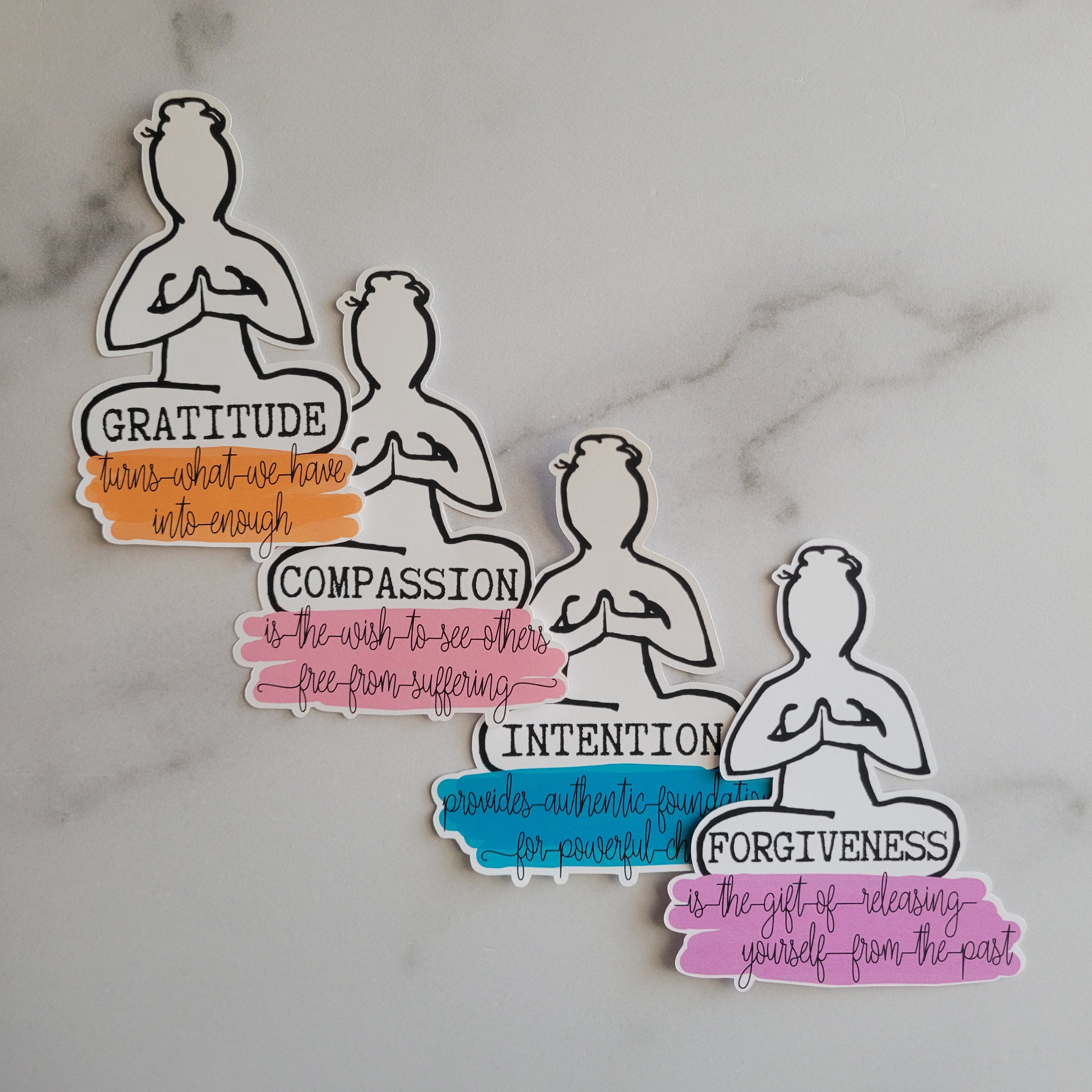 Muscles of Healing Die Cuts (set of 4)-Die Cut-D002-Peel & Heal Studio