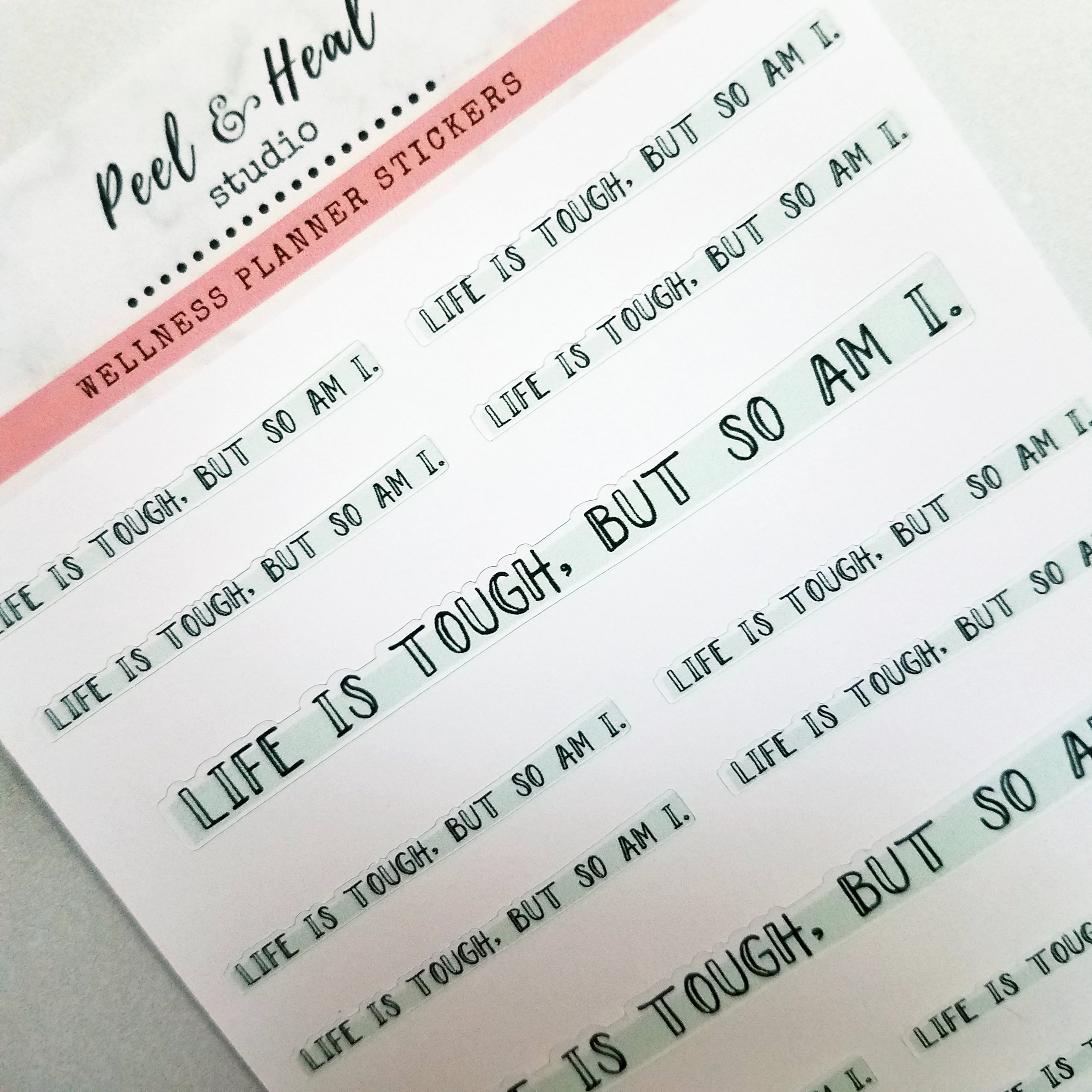 Highlighter Mantras - choose from 20 affirmations!