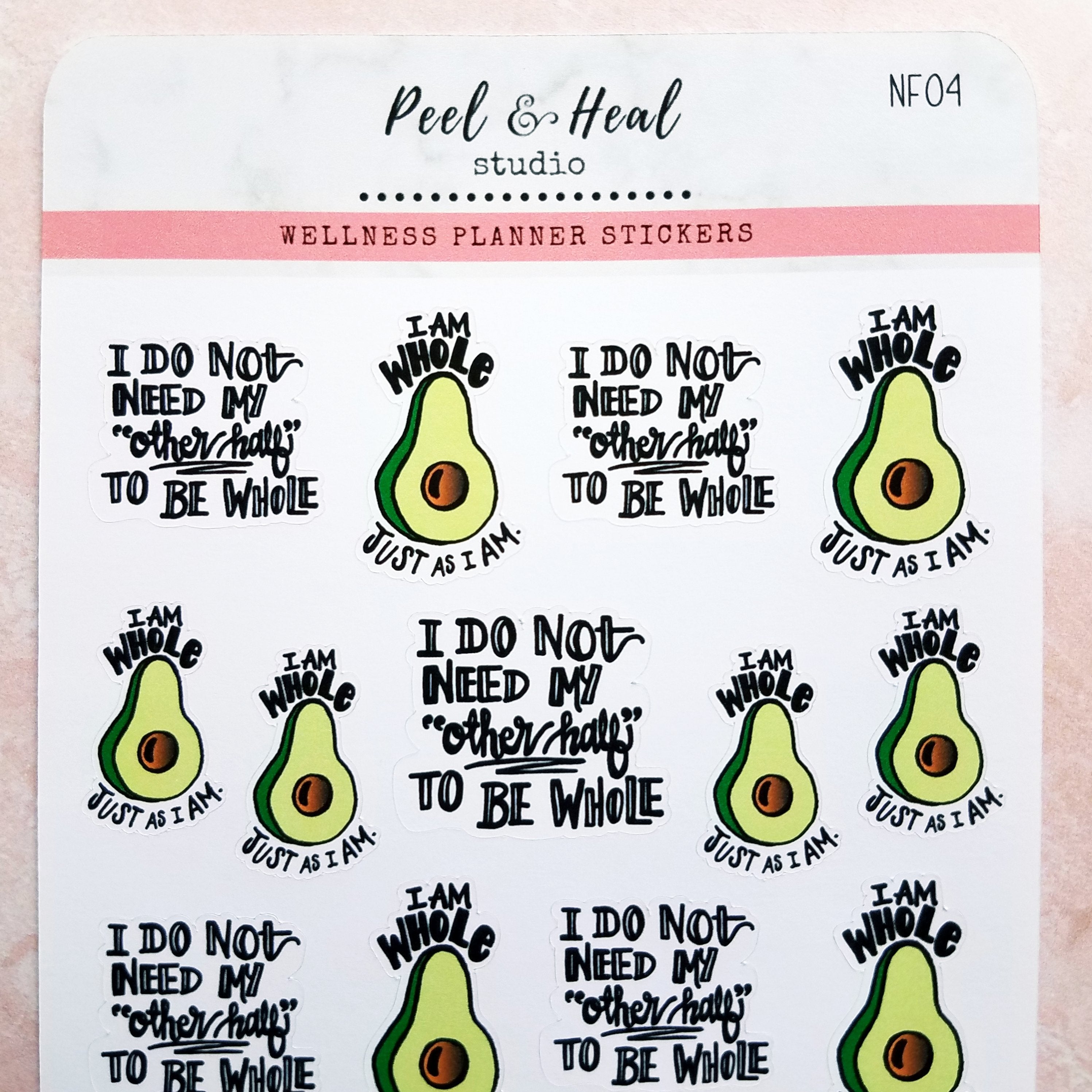 Avocado Affirmations