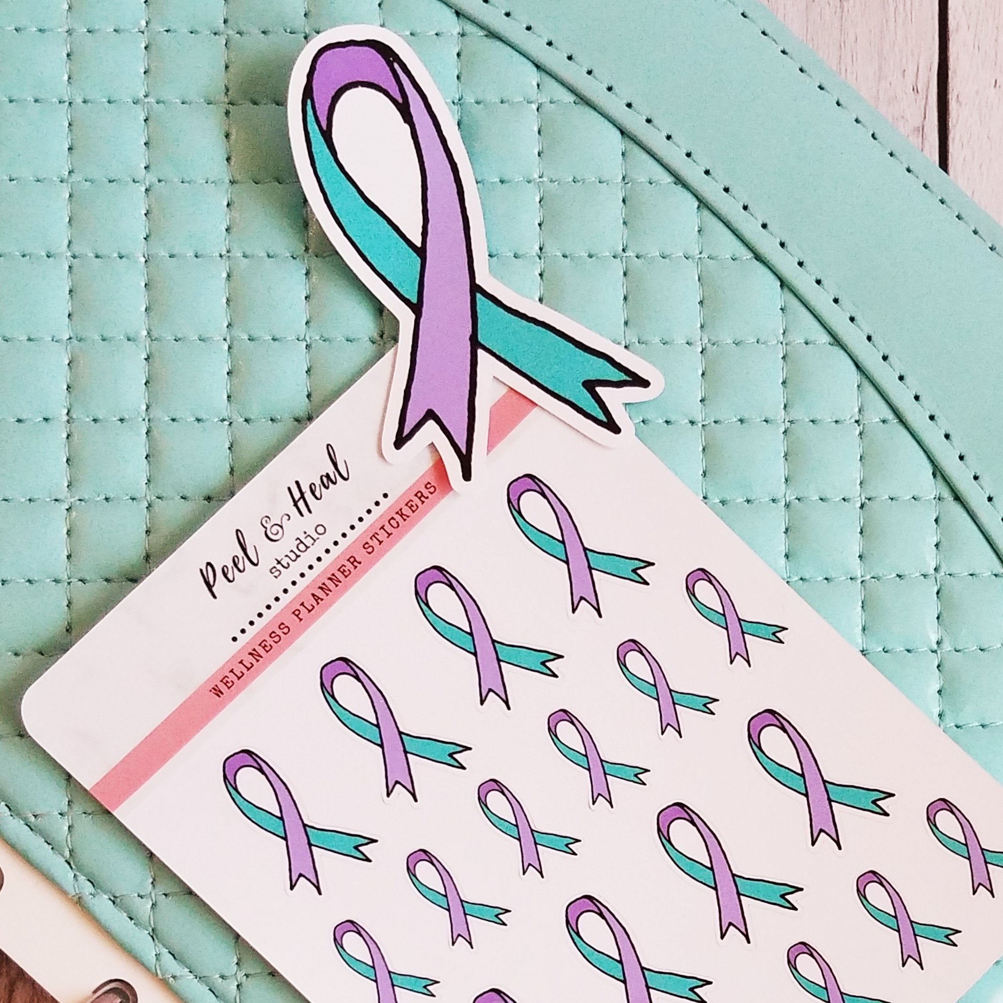 Awareness Ribbon Die Cuts (set of 2) - 15 Color Options