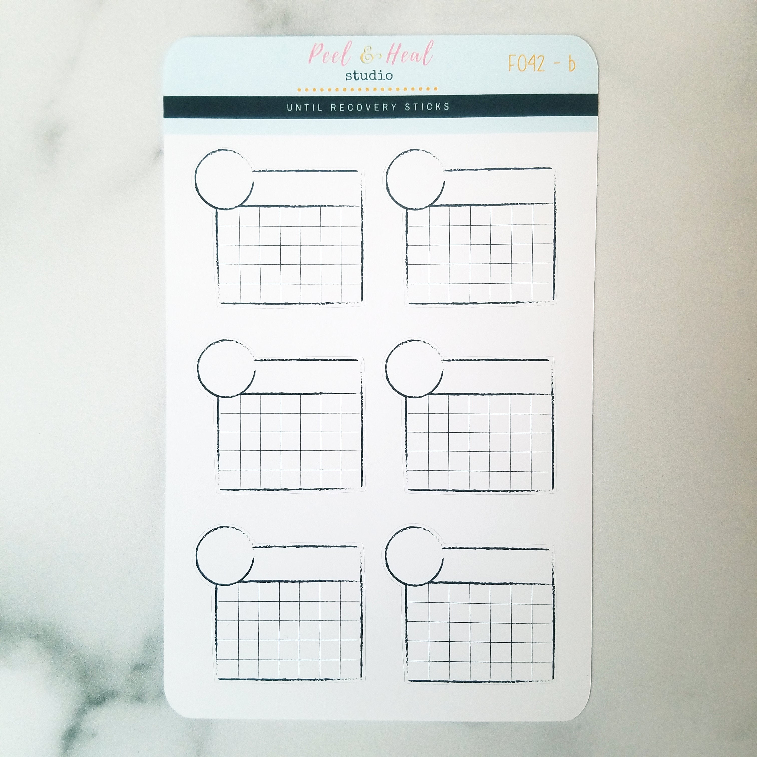 Blank Monthly Calendars - SMALL