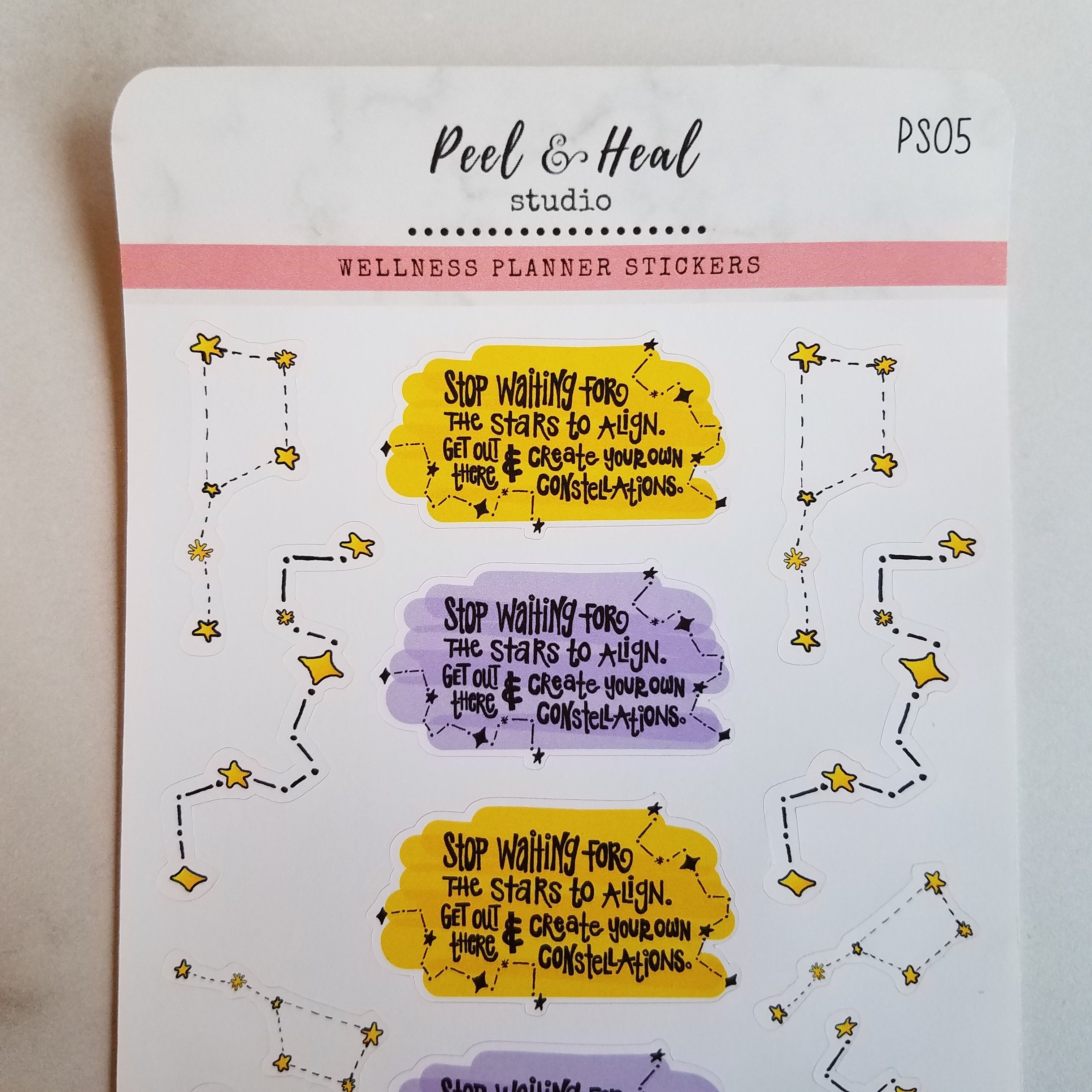 Celestial Wisdom: Sticker Sheets