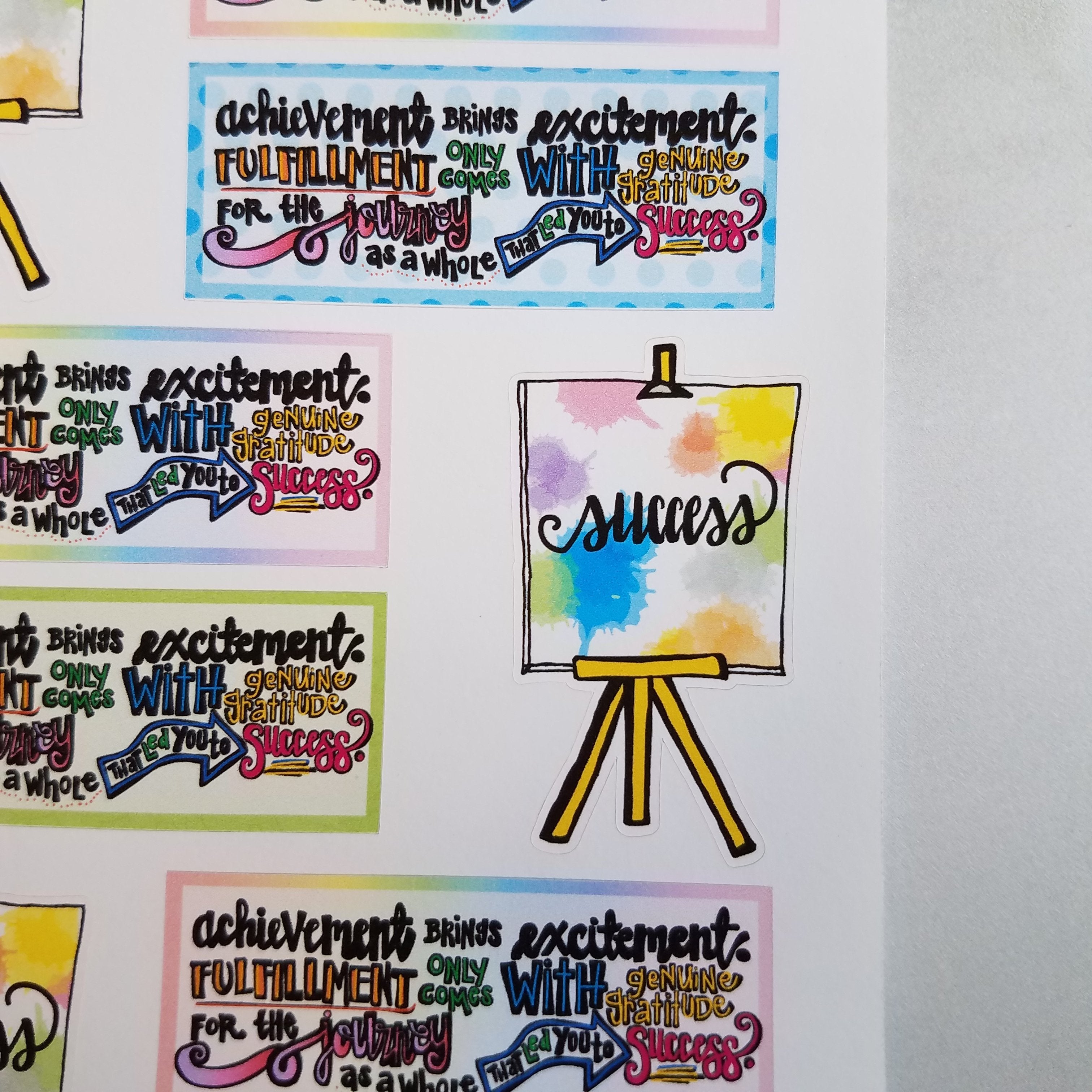 Chill, Then Fulfill: Sticker Sheets