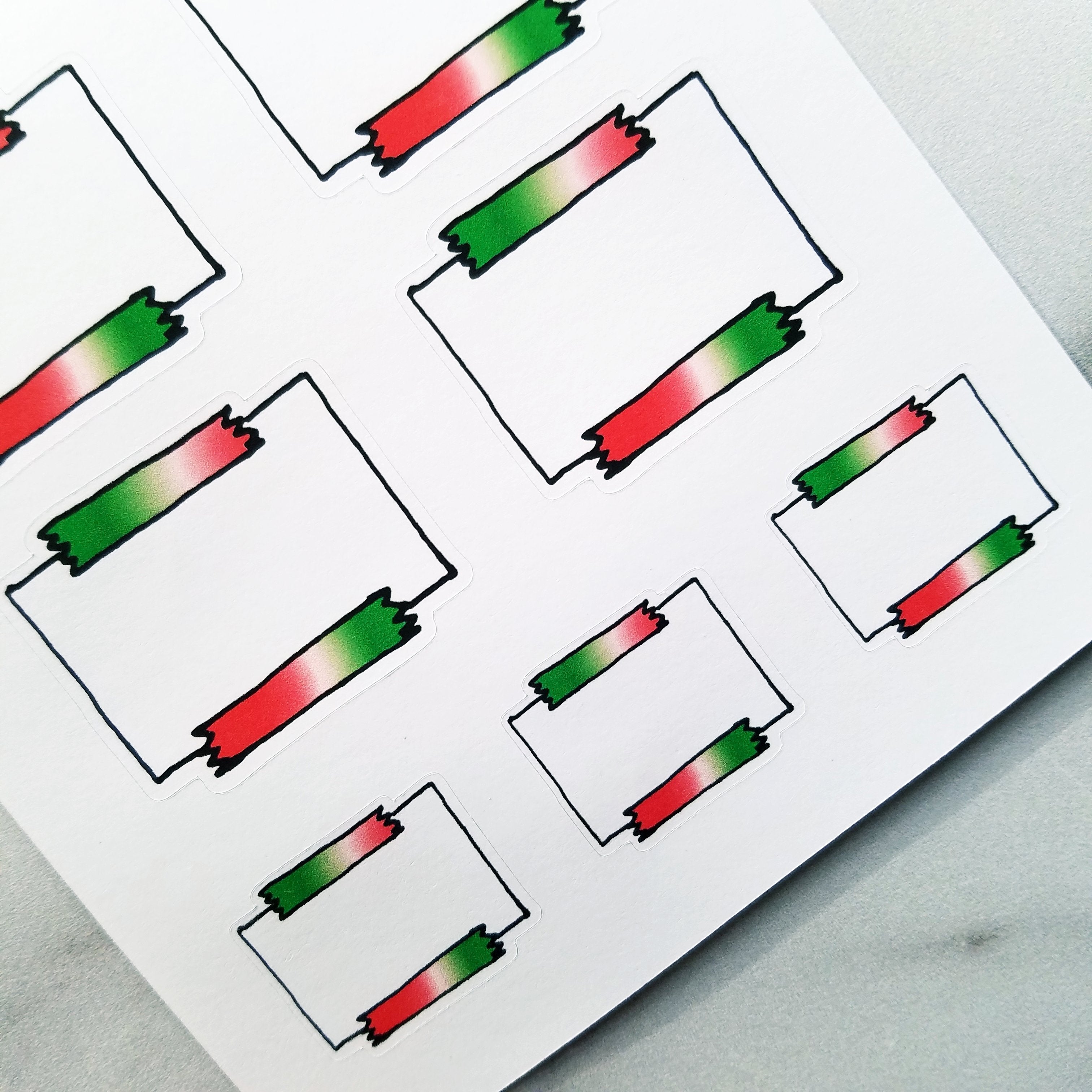 Christmas Sticky Note Stickers - Peel & Heal Studio-Stickers