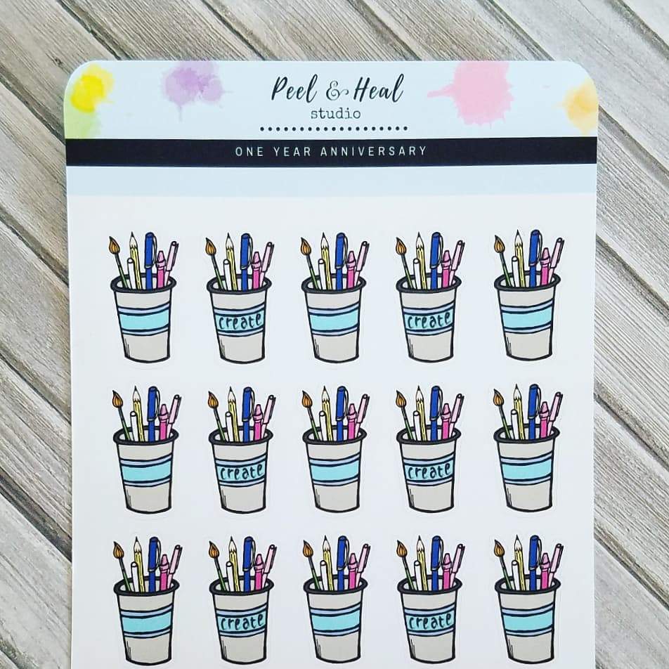 Create Cups: Hand Drawn Doodles