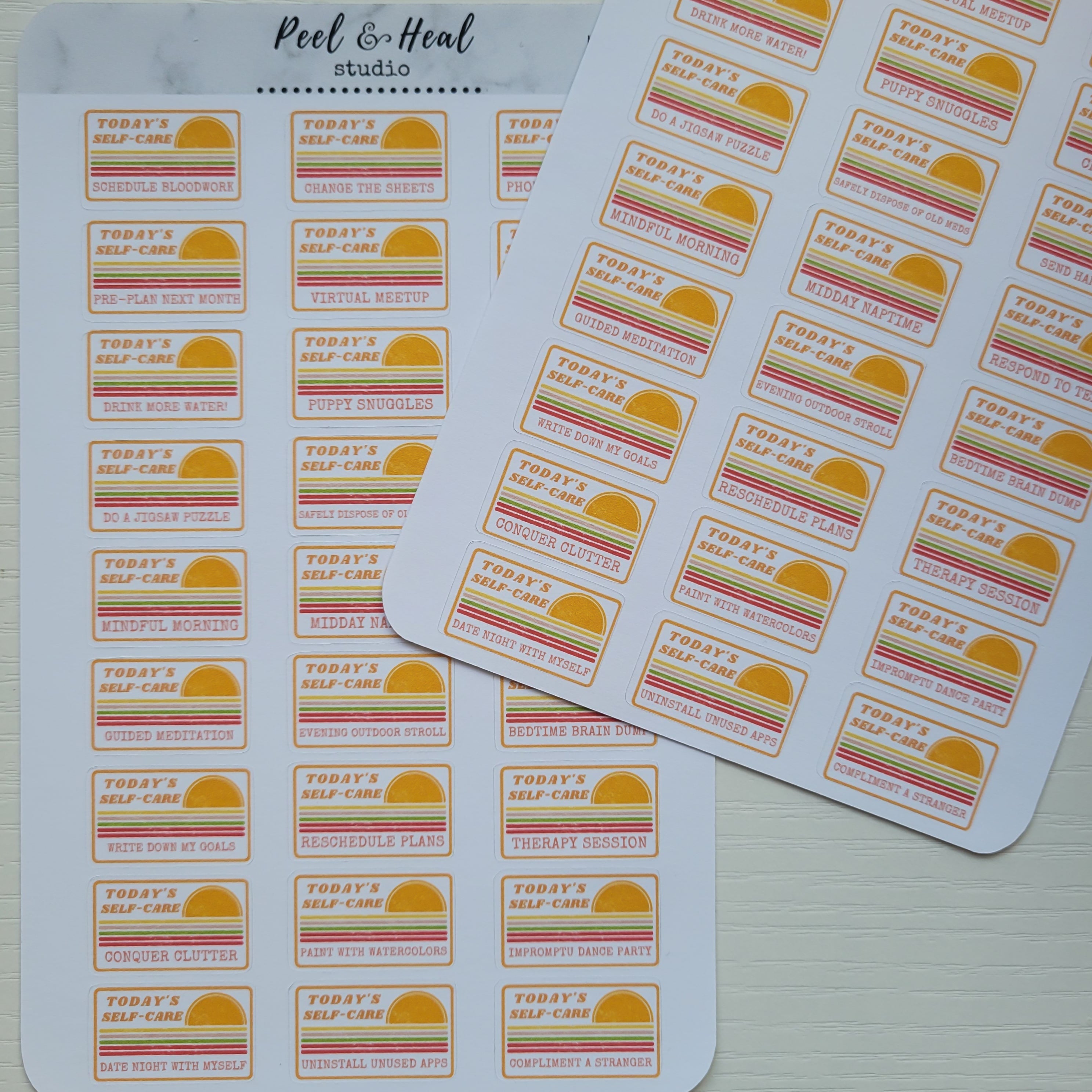 Daily Self-Care Planner Prompts