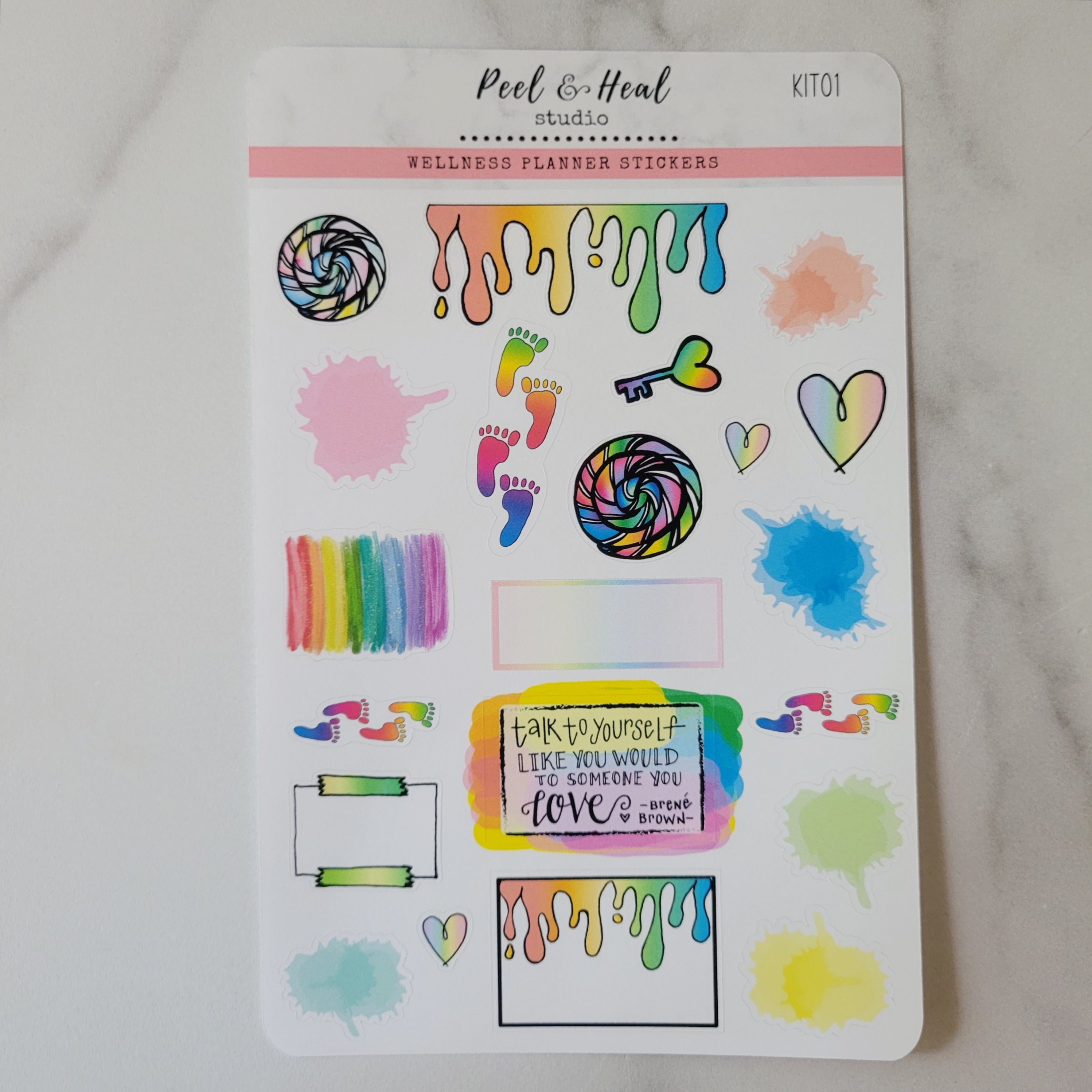 Flex Set - Rainbow - Peel & Heal Studio-Stickers