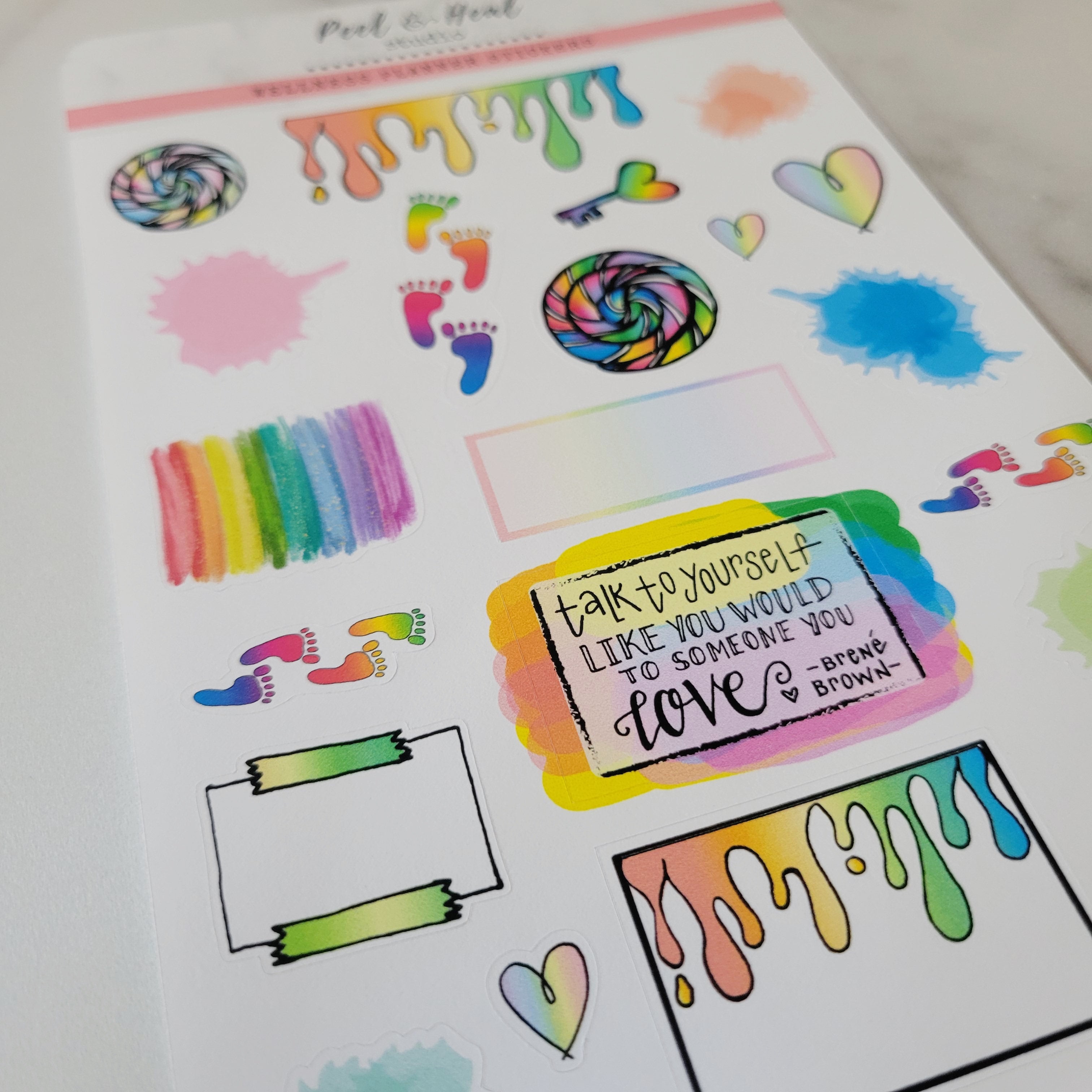 Flex Set - Rainbow - Peel & Heal Studio-Stickers