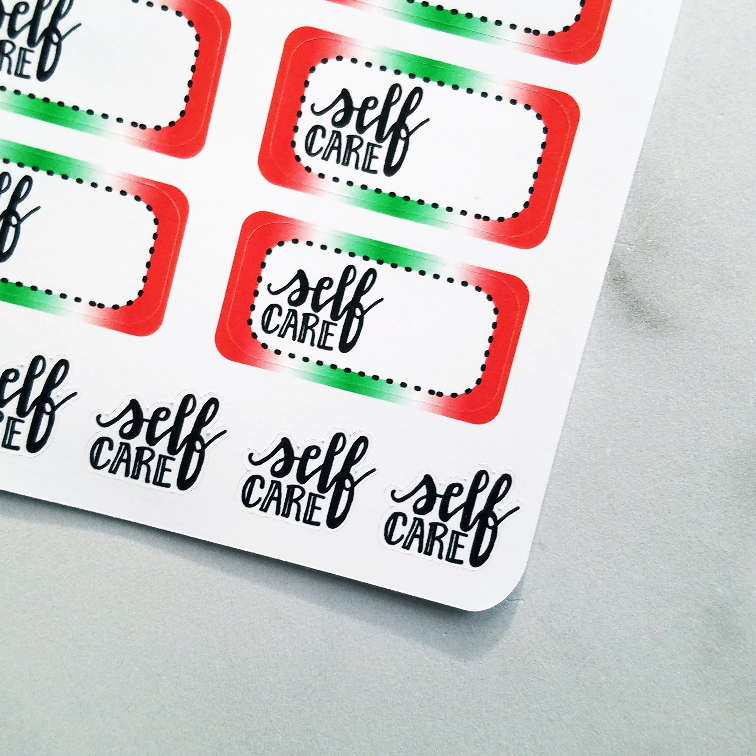 Functional Christmas Self Care Boxes - Peel & Heal Studio-Stickers