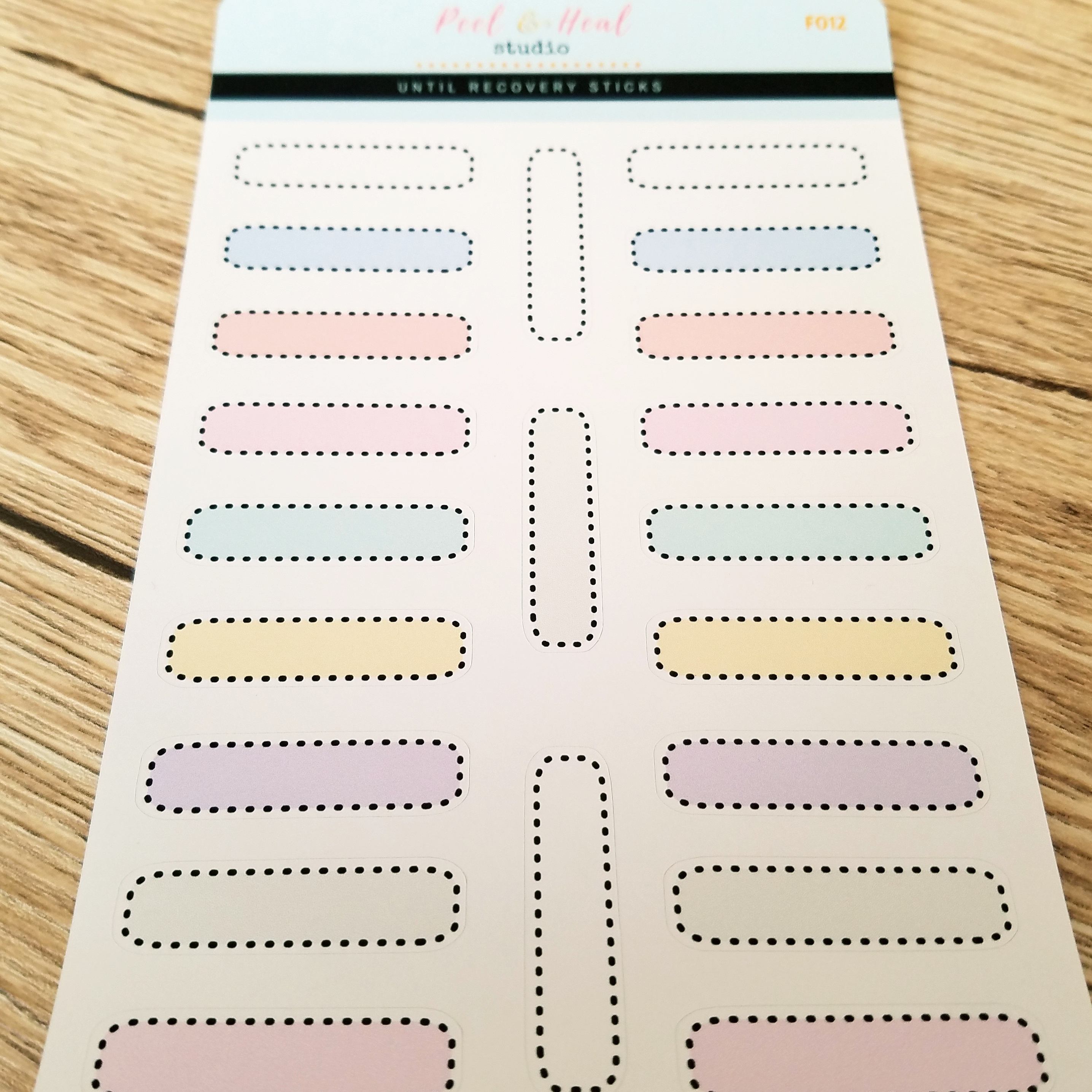 Functional Dashed Boxes (white or colorful)