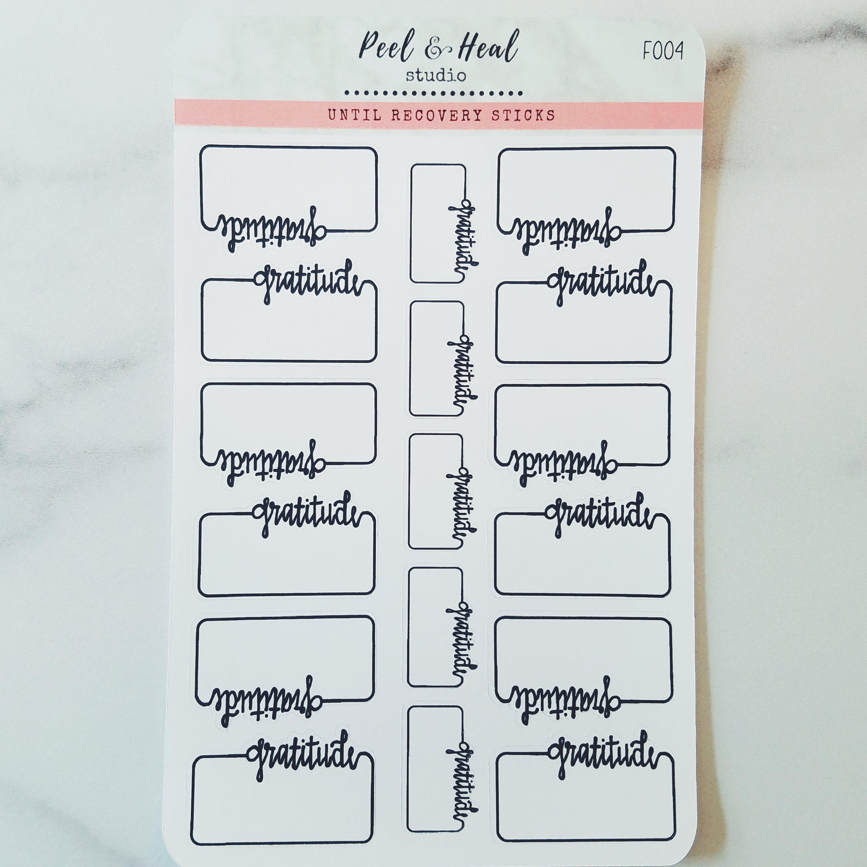 Gratitude Boxes