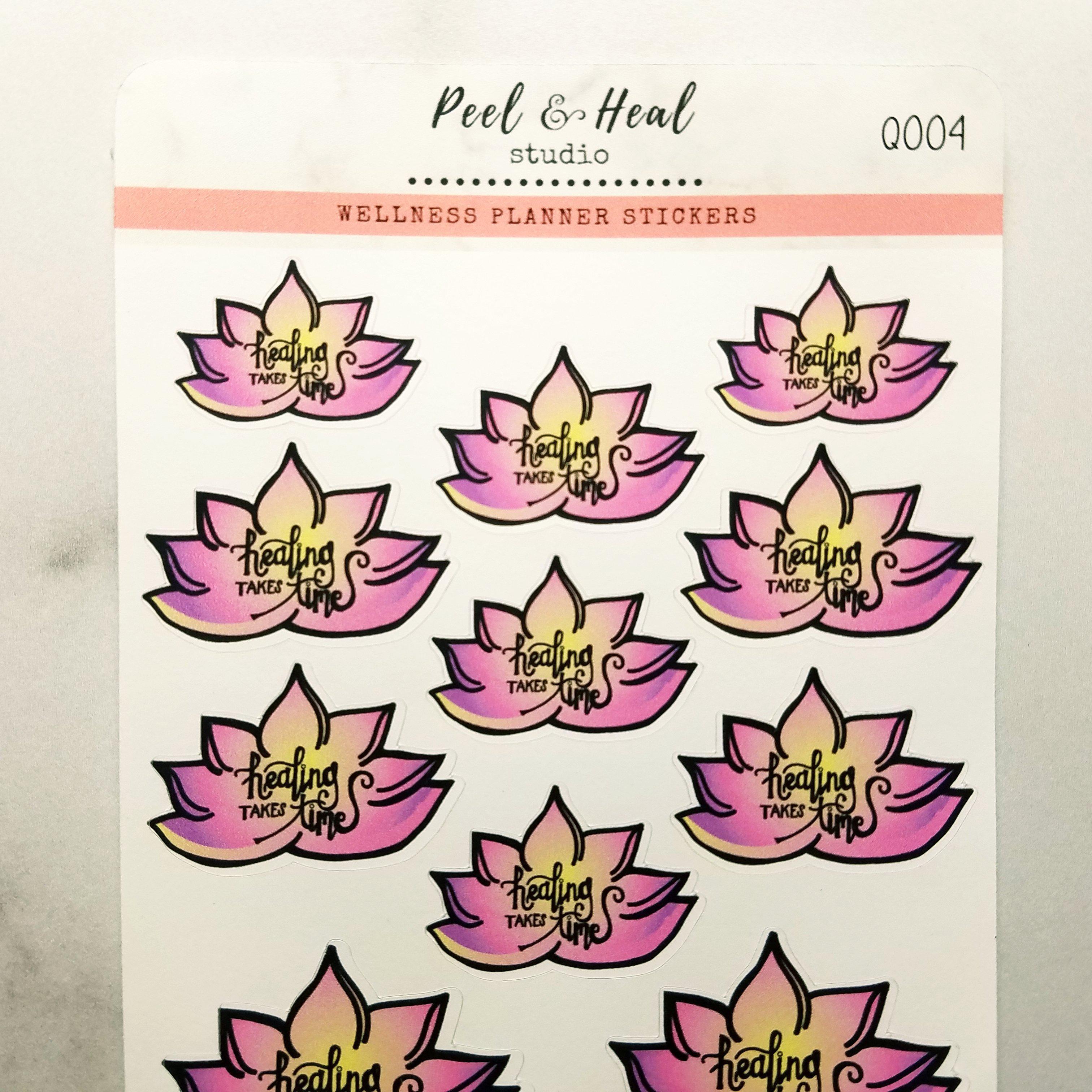 Healing Takes Time Lotus