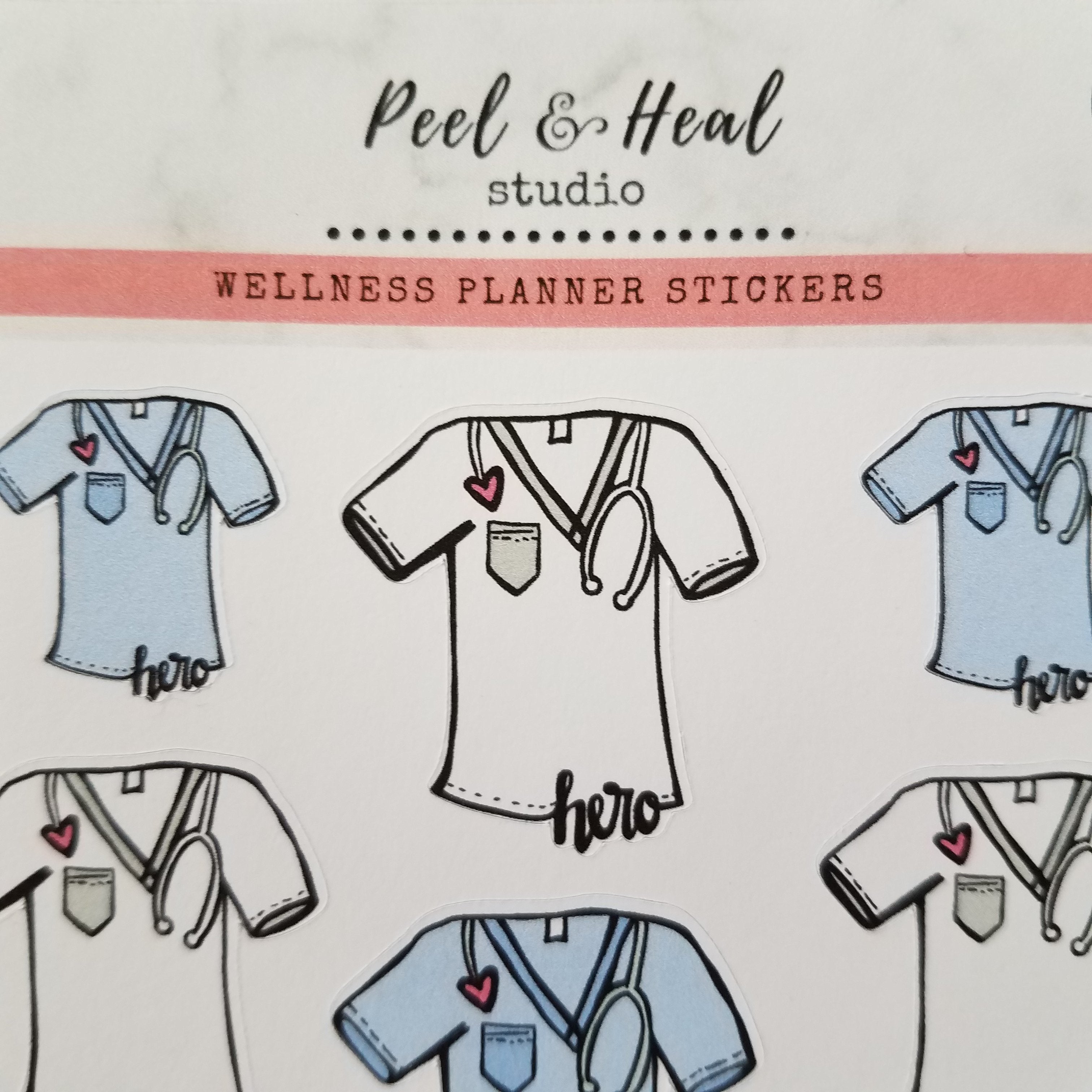 Healthcare Hero (stickers or die cut)