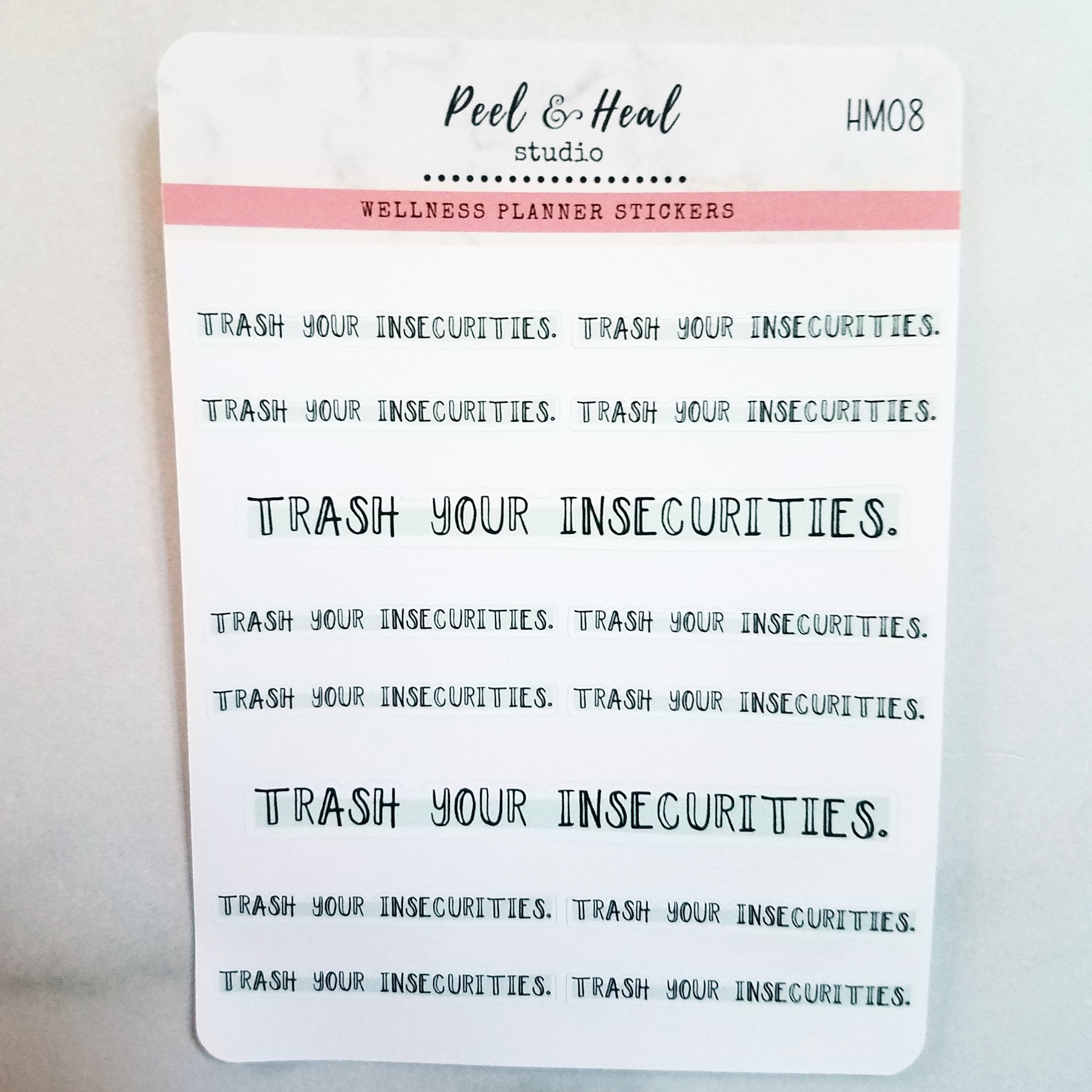 Highlighter Mantras - choose from 20 affirmations!