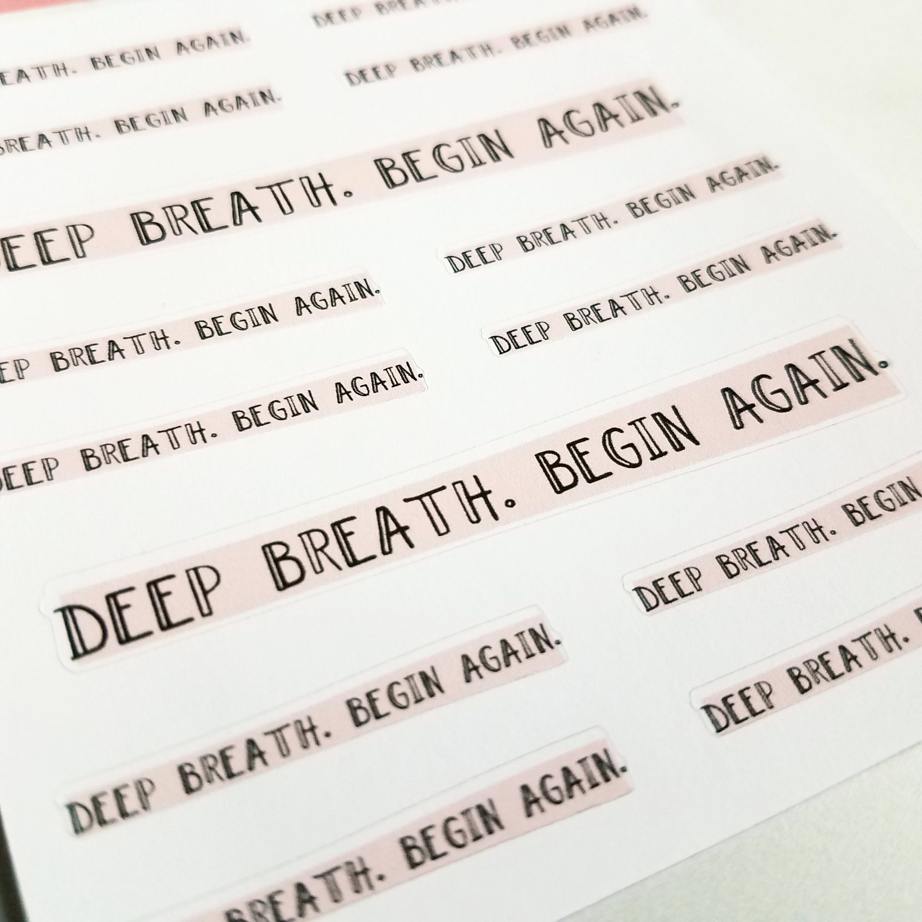 Highlighter Mantras - choose from 20 affirmations!