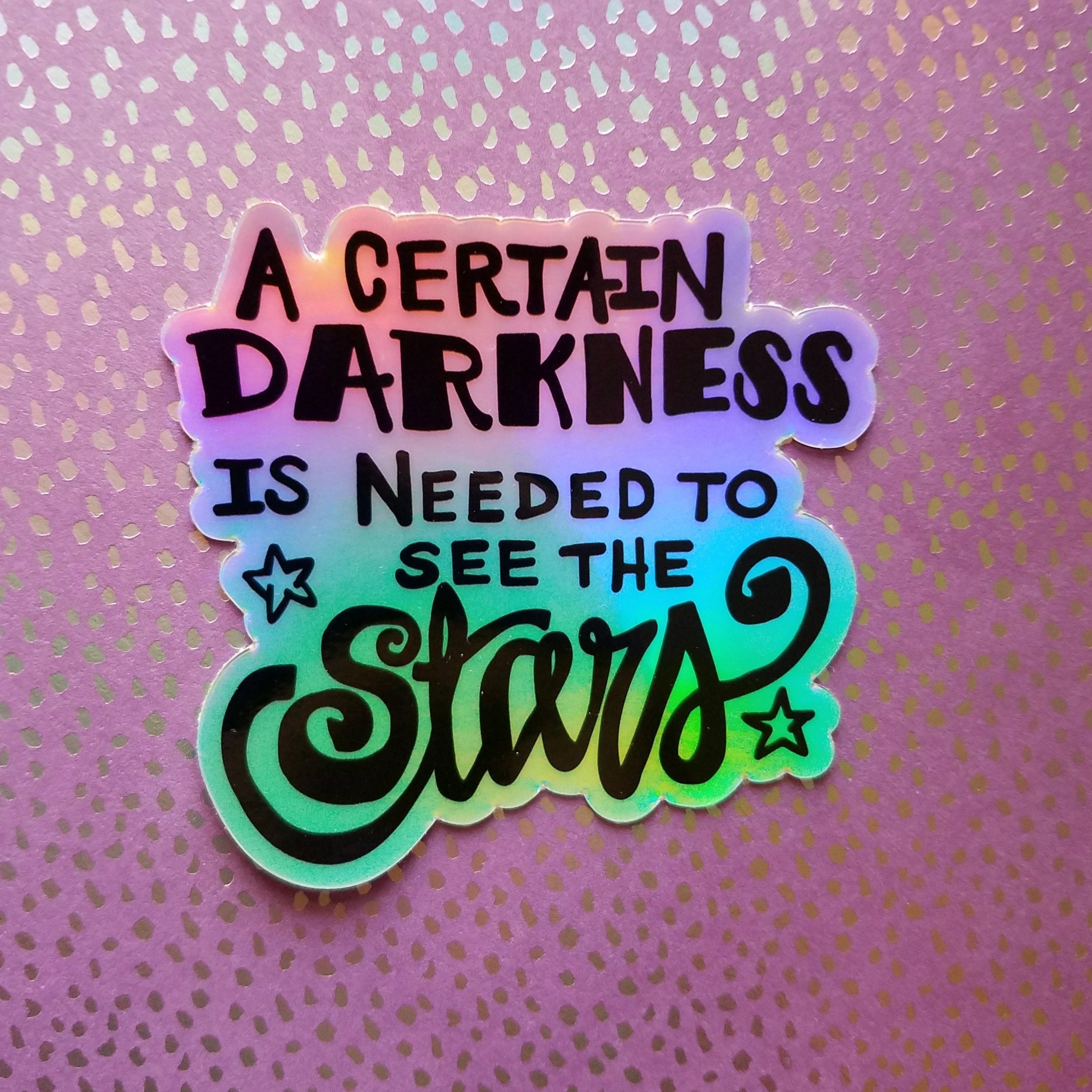 Holographic Decal: See the Stars