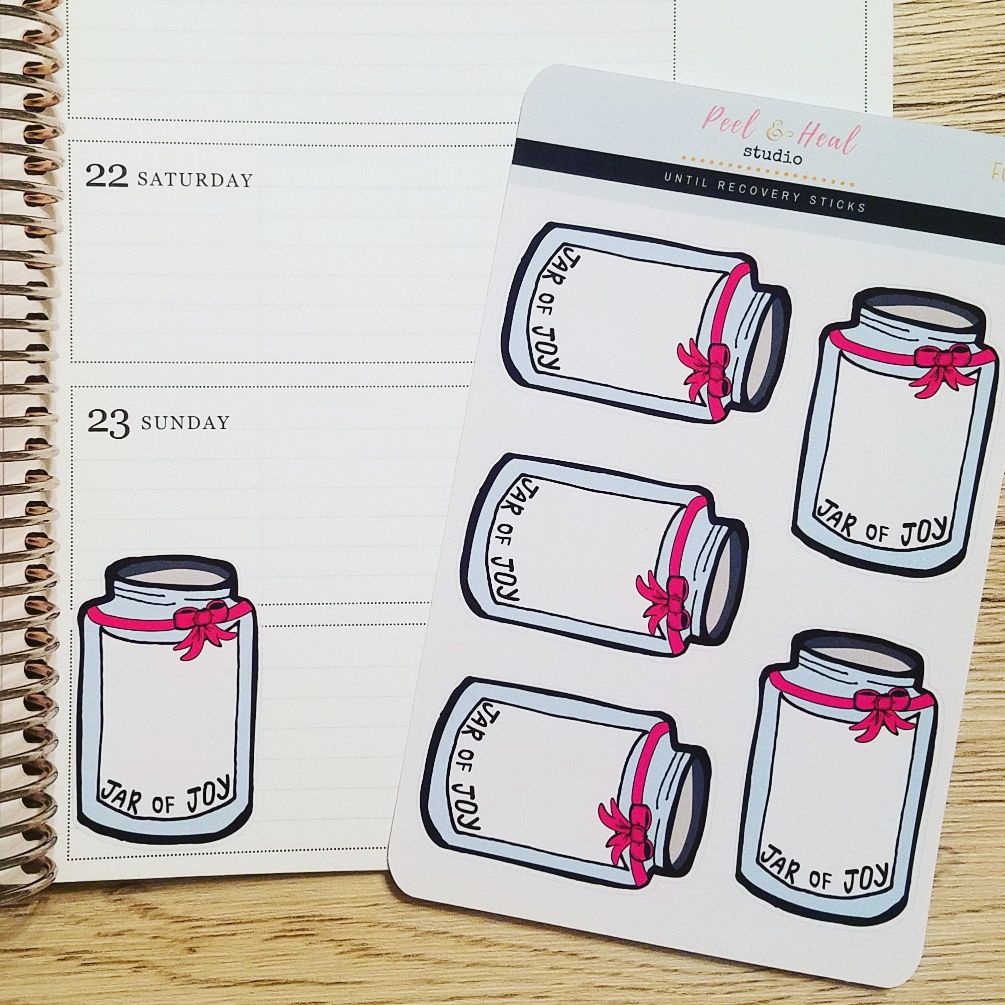 Jars of Joy (happiness logs)