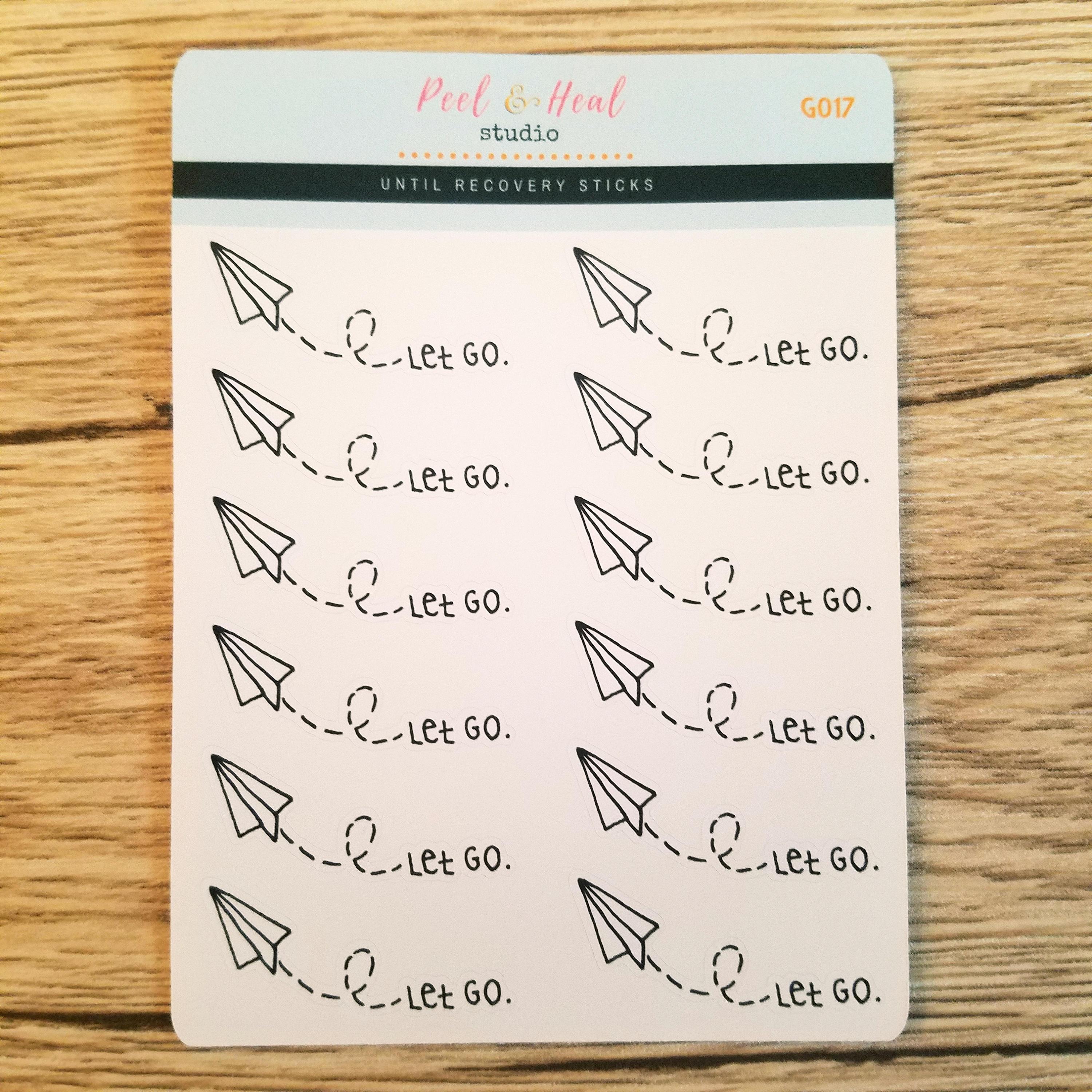 Let Go Paper Airplane Doodles