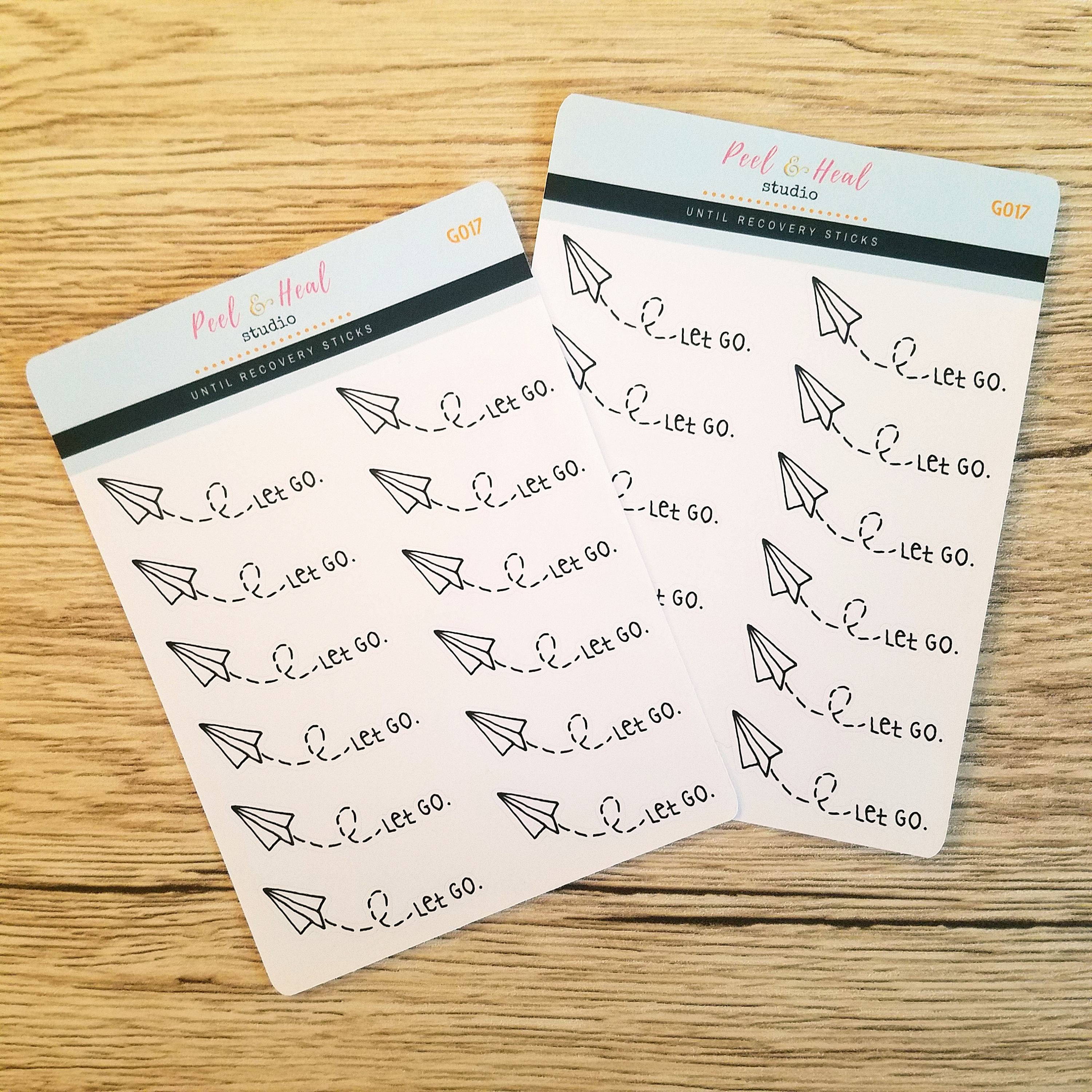 Let Go Paper Airplane Doodles