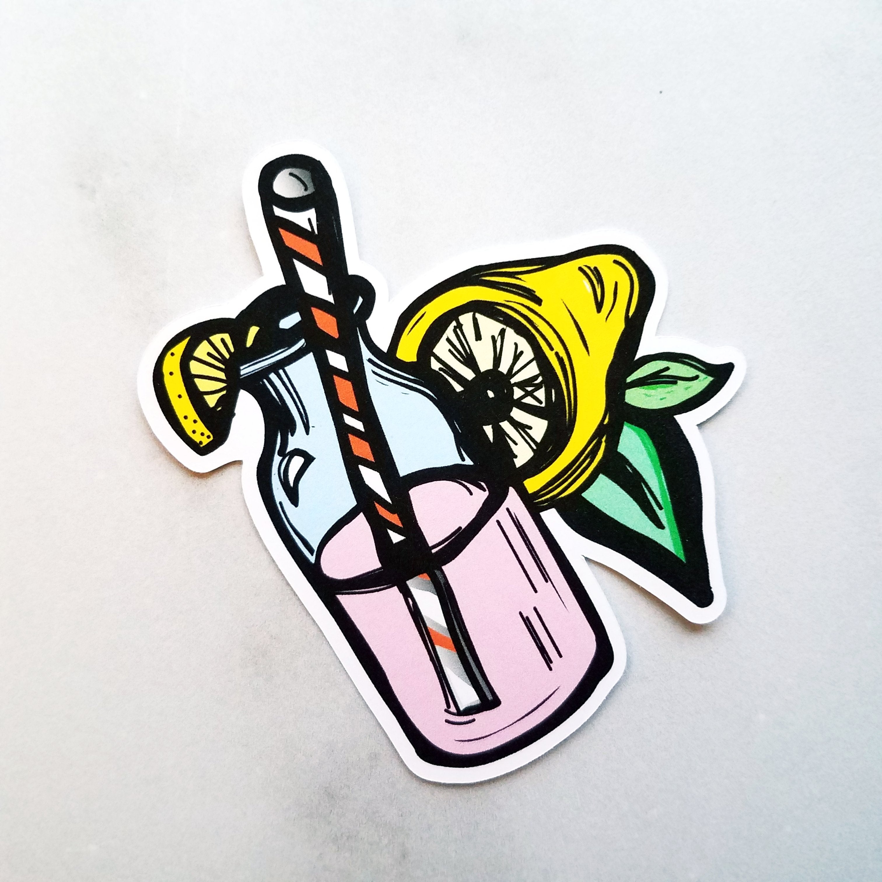 Pink Lemonade Die Cut