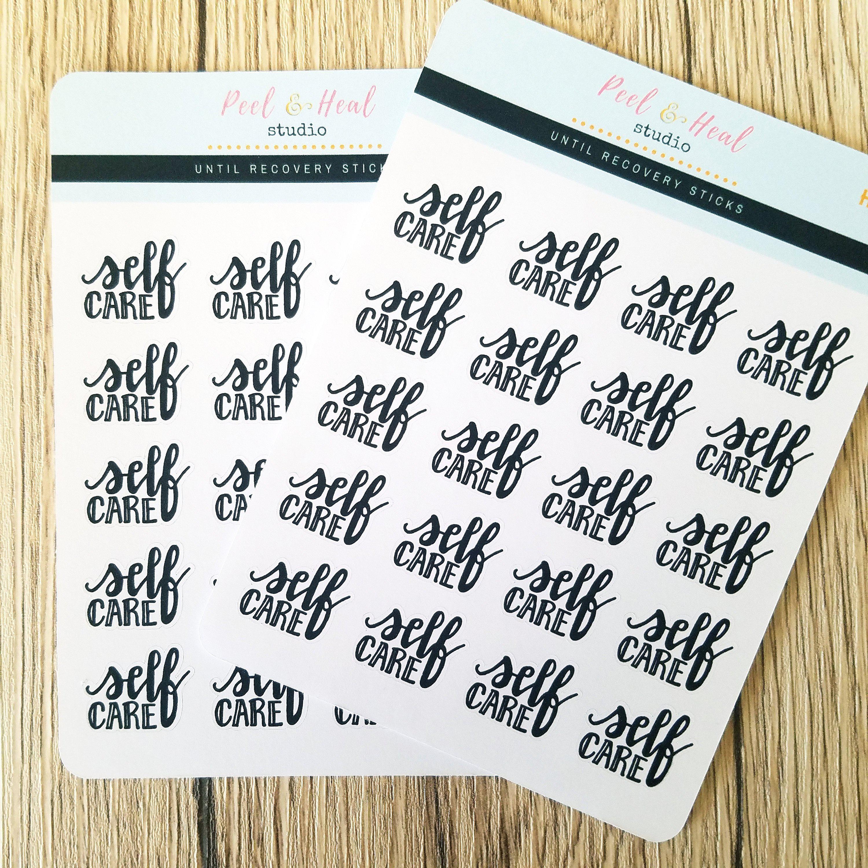 Self Care (hand-lettered)