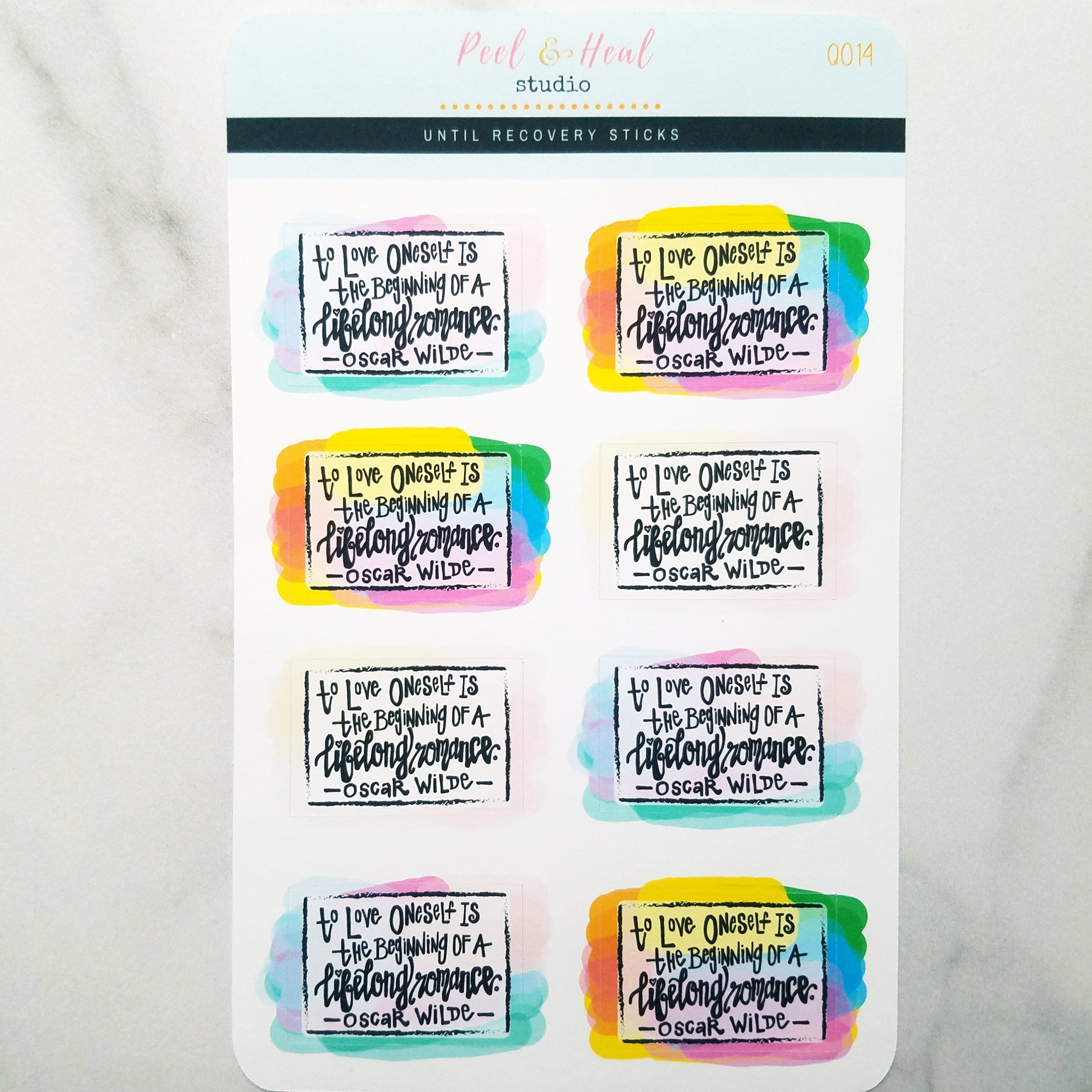 Self Love Quote Boxes - 4 Variations