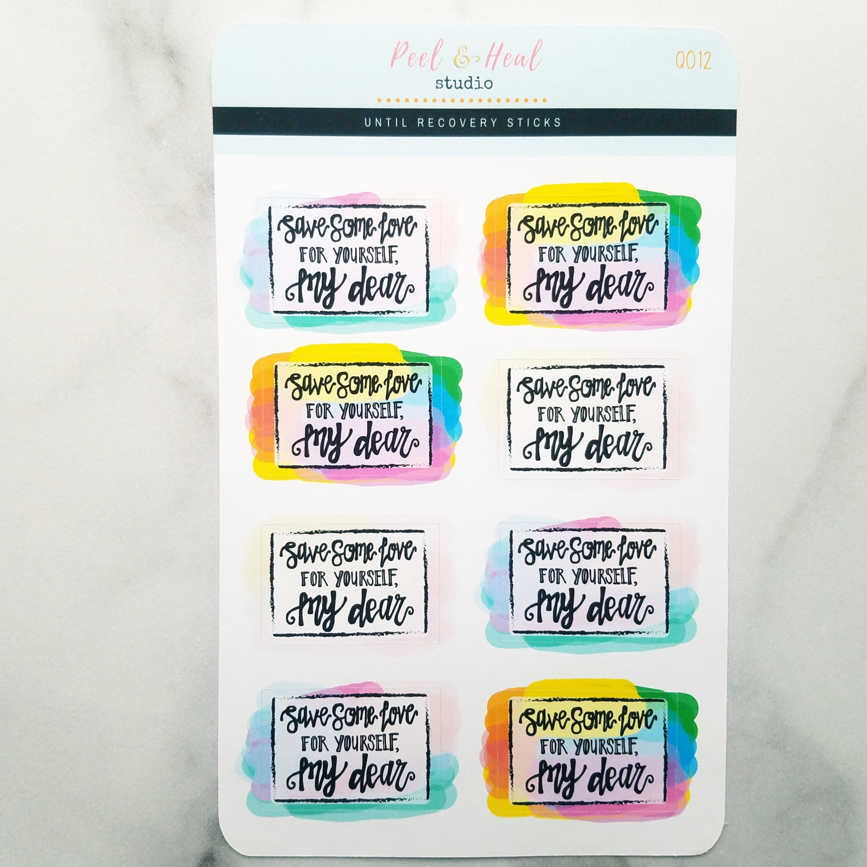 Self Love Quote Boxes - 4 Variations