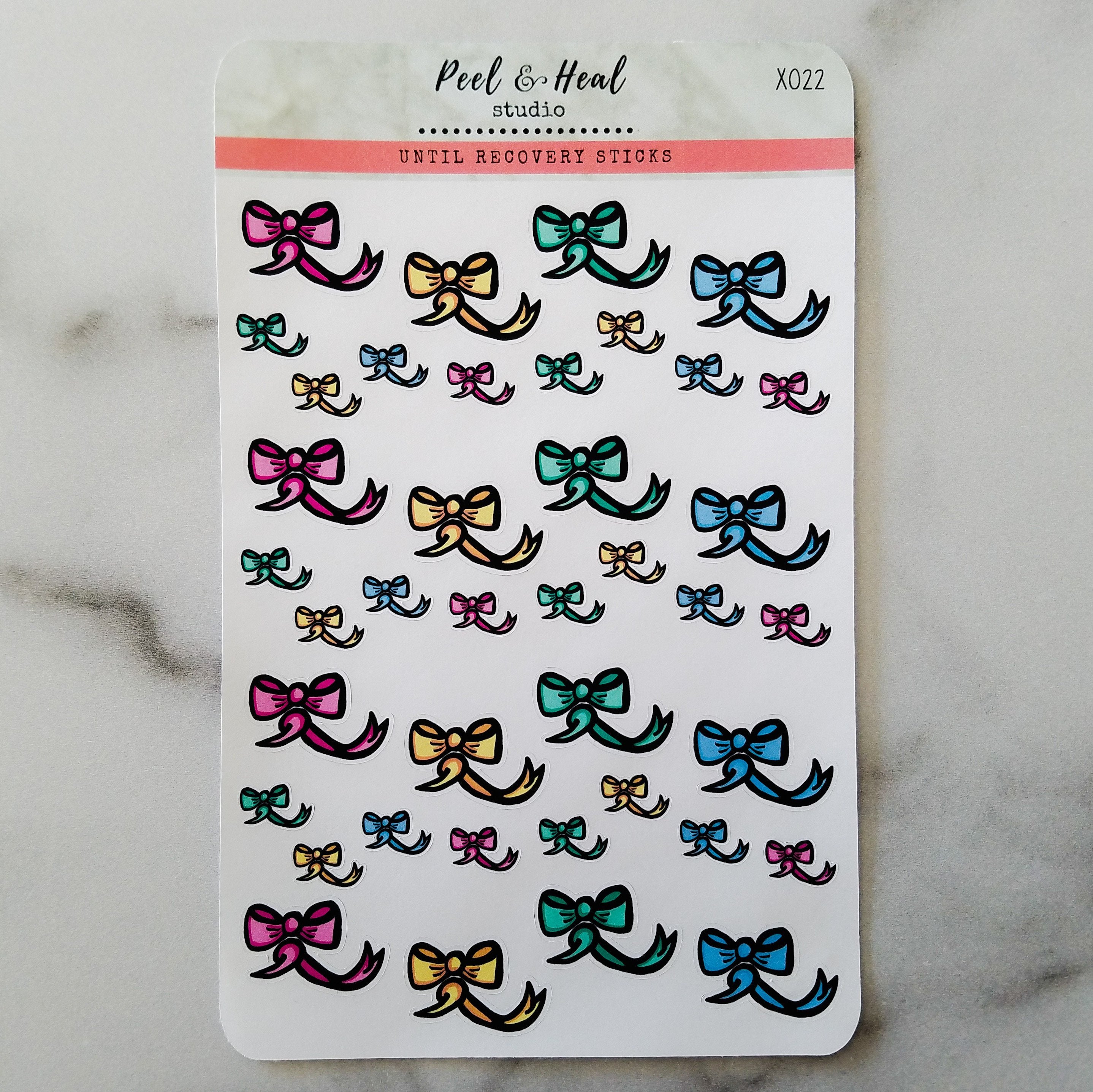Semicolon Bow Doodles