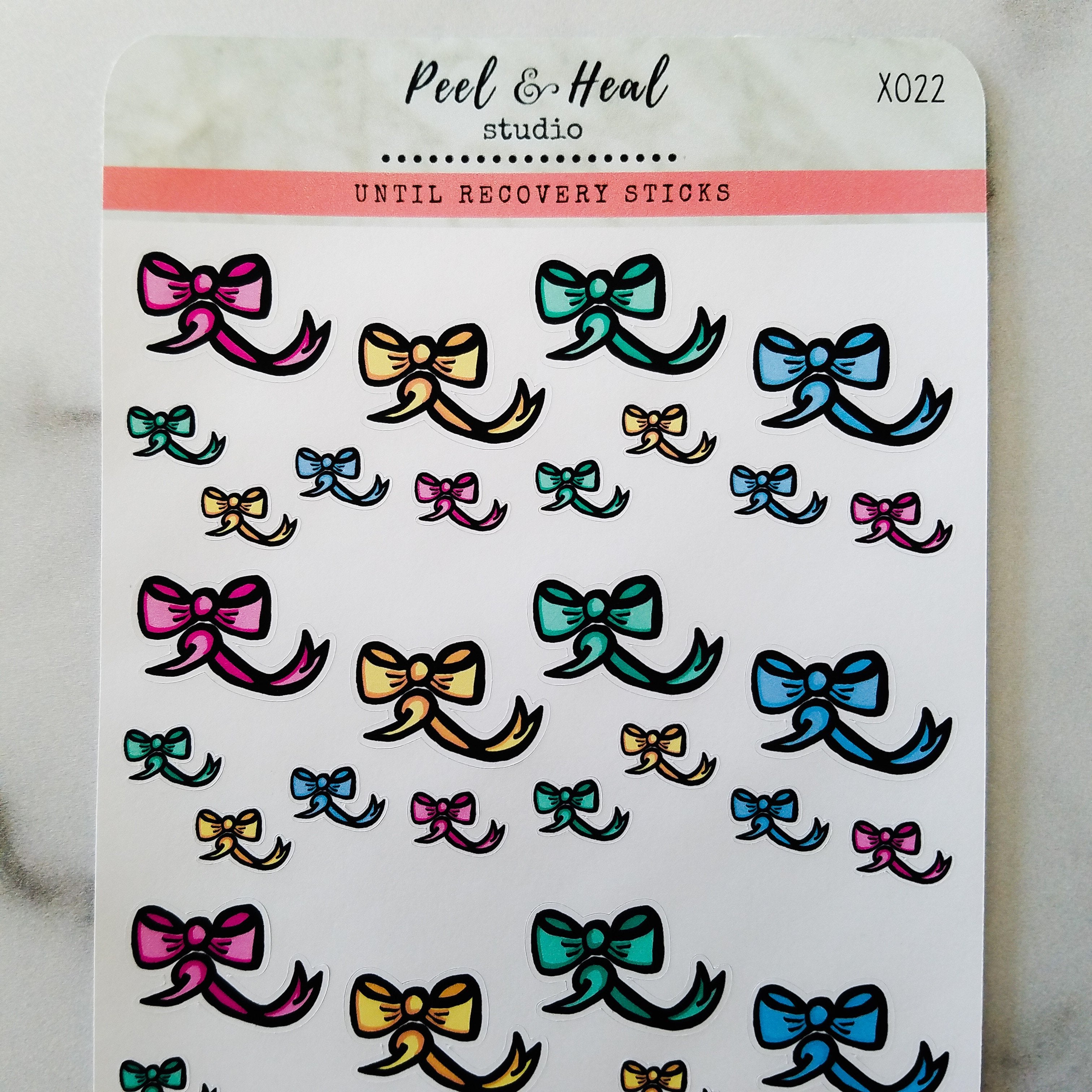 Semicolon Bow Doodles