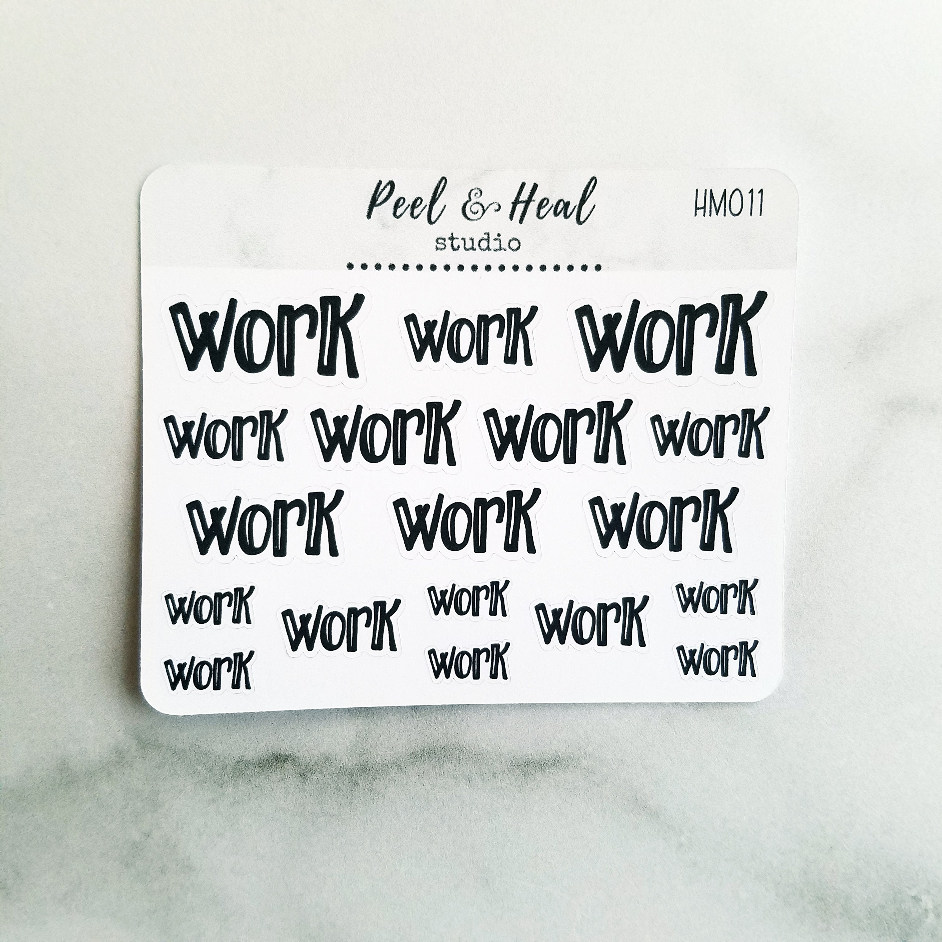 Simply Lettered - Mini Sticker Sheets