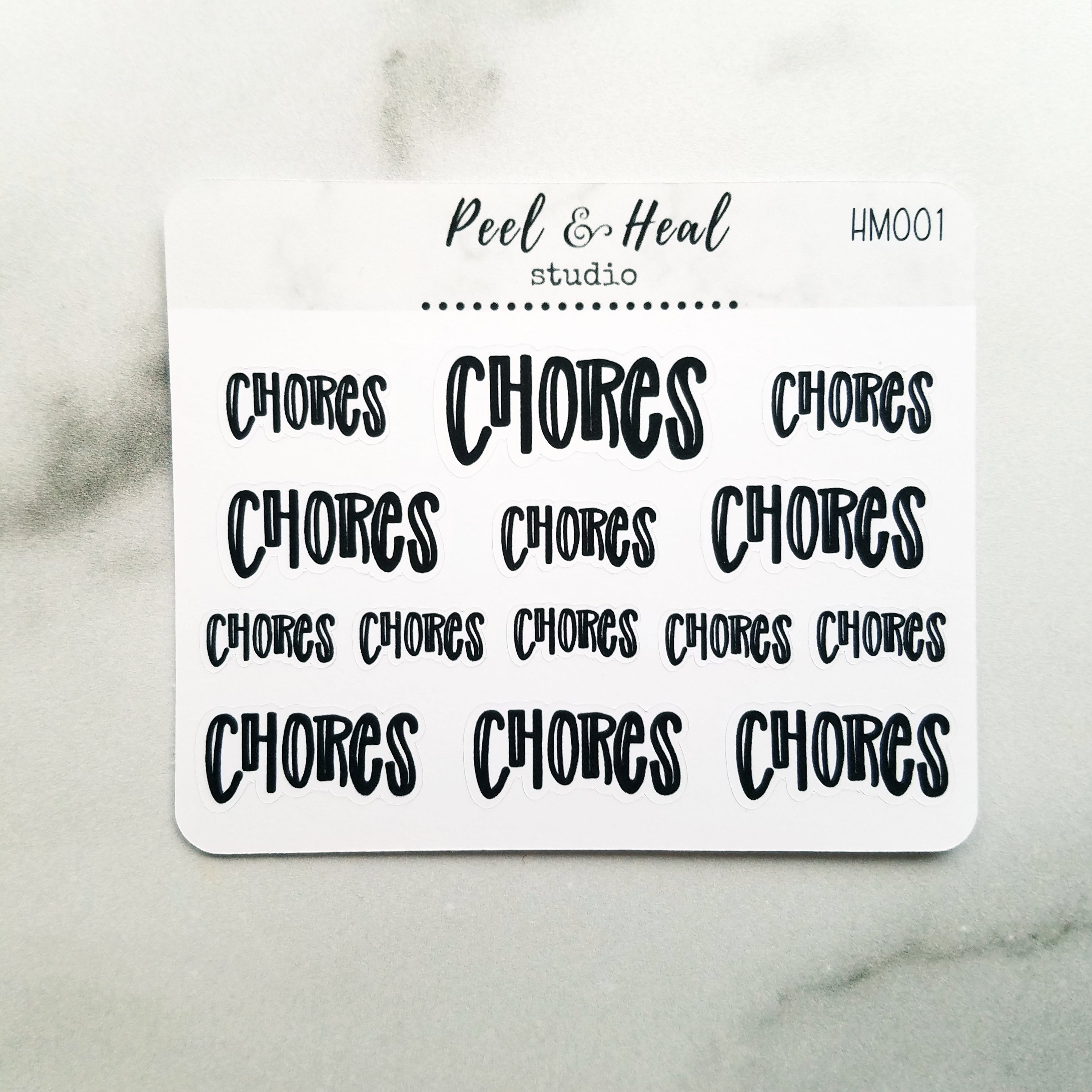Simply Lettered - Mini Sticker Sheets