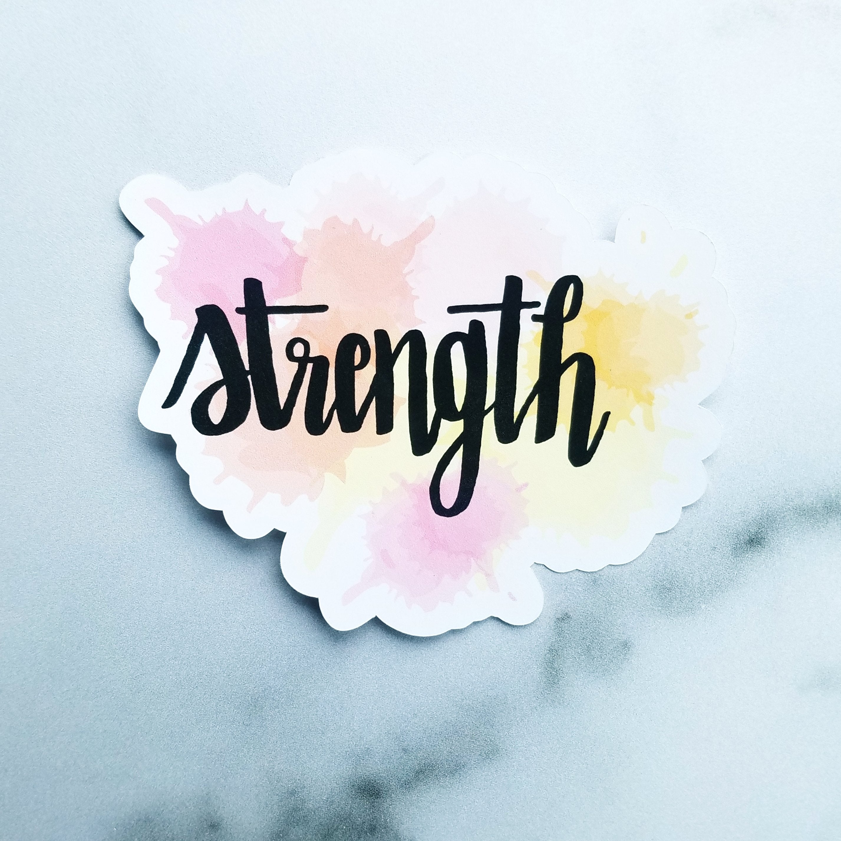 Strength Watercolor