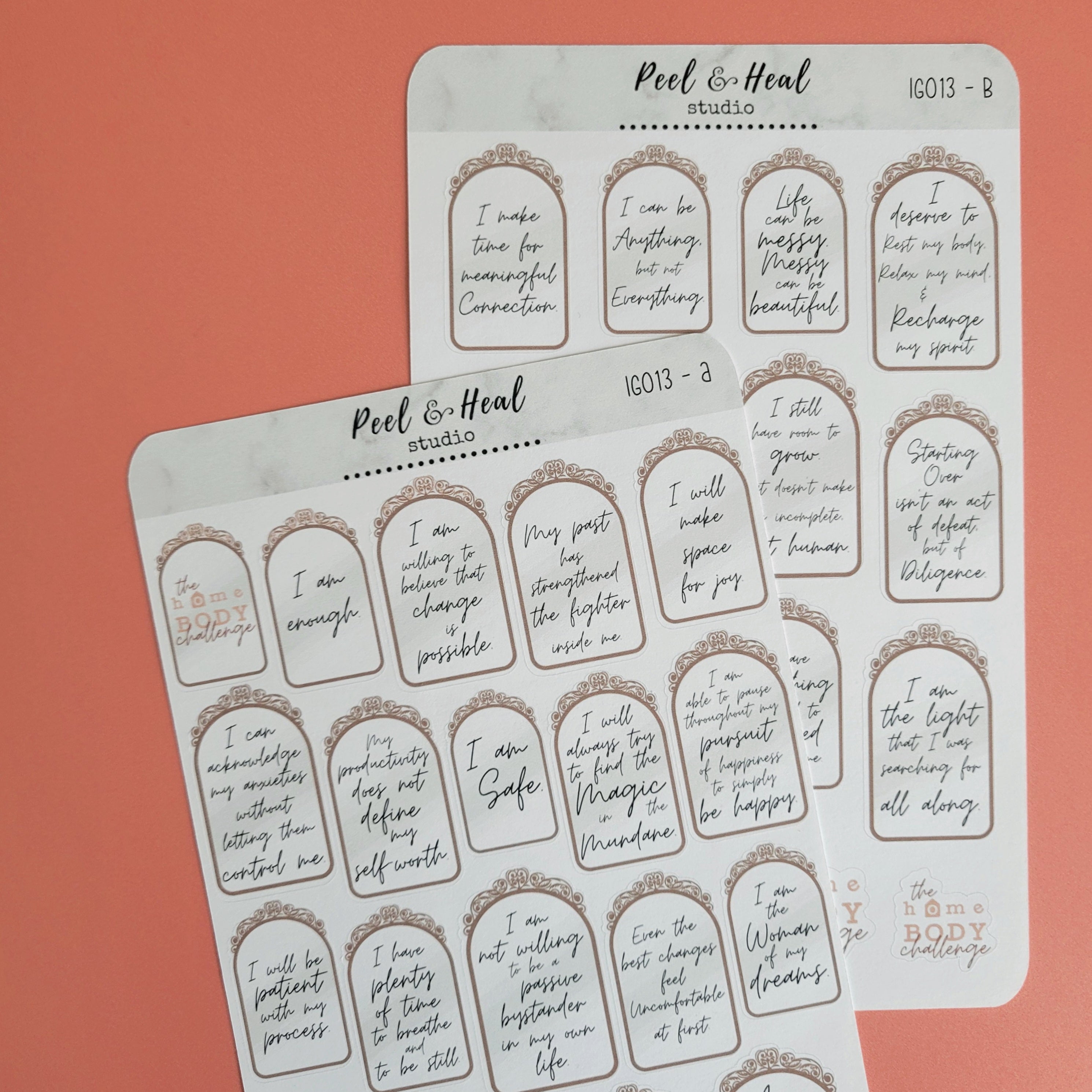 The Homebody Challenge: 30 Days of Self-Love Affirmations