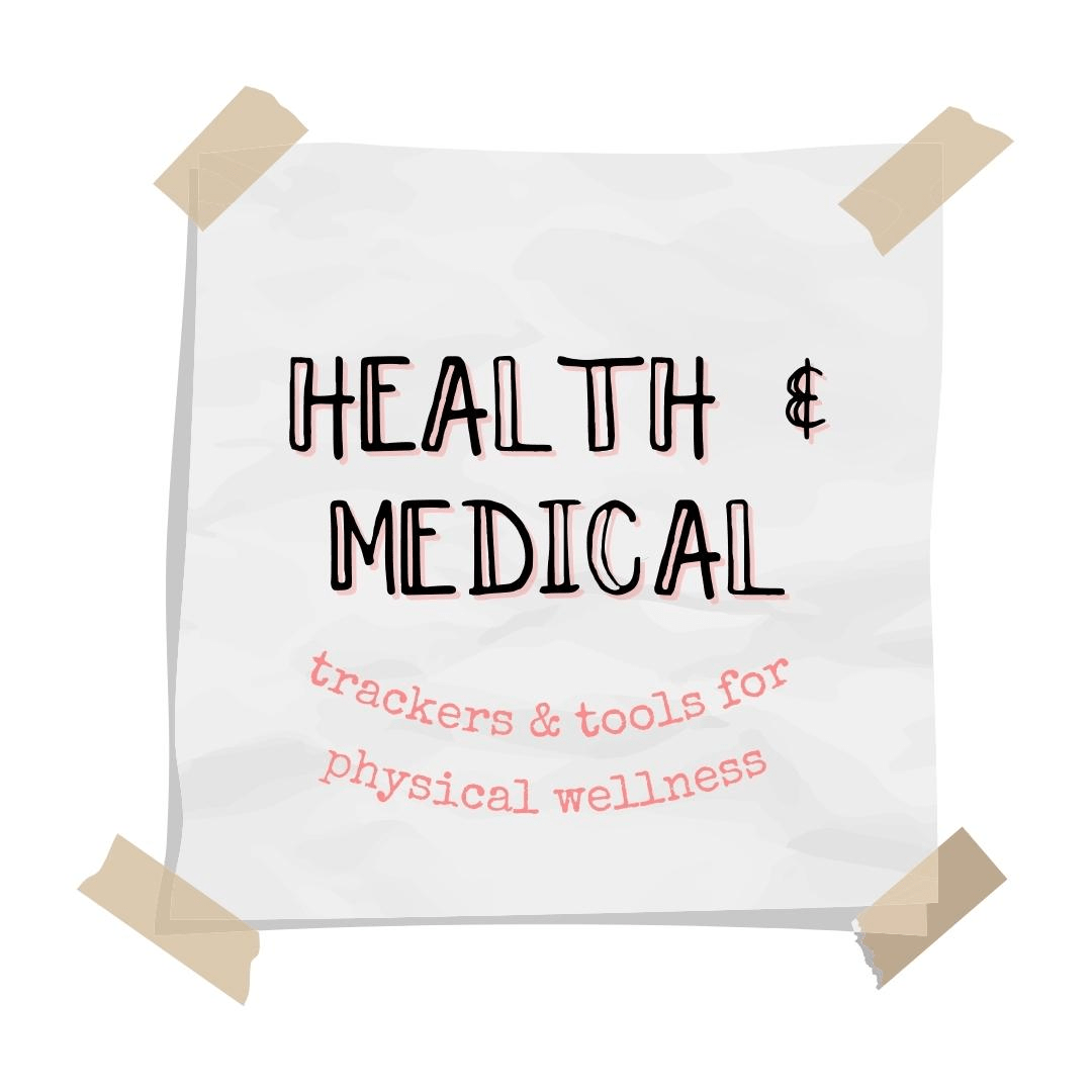 Health & Healing | Peel & Heal Studio Wellness Stationery