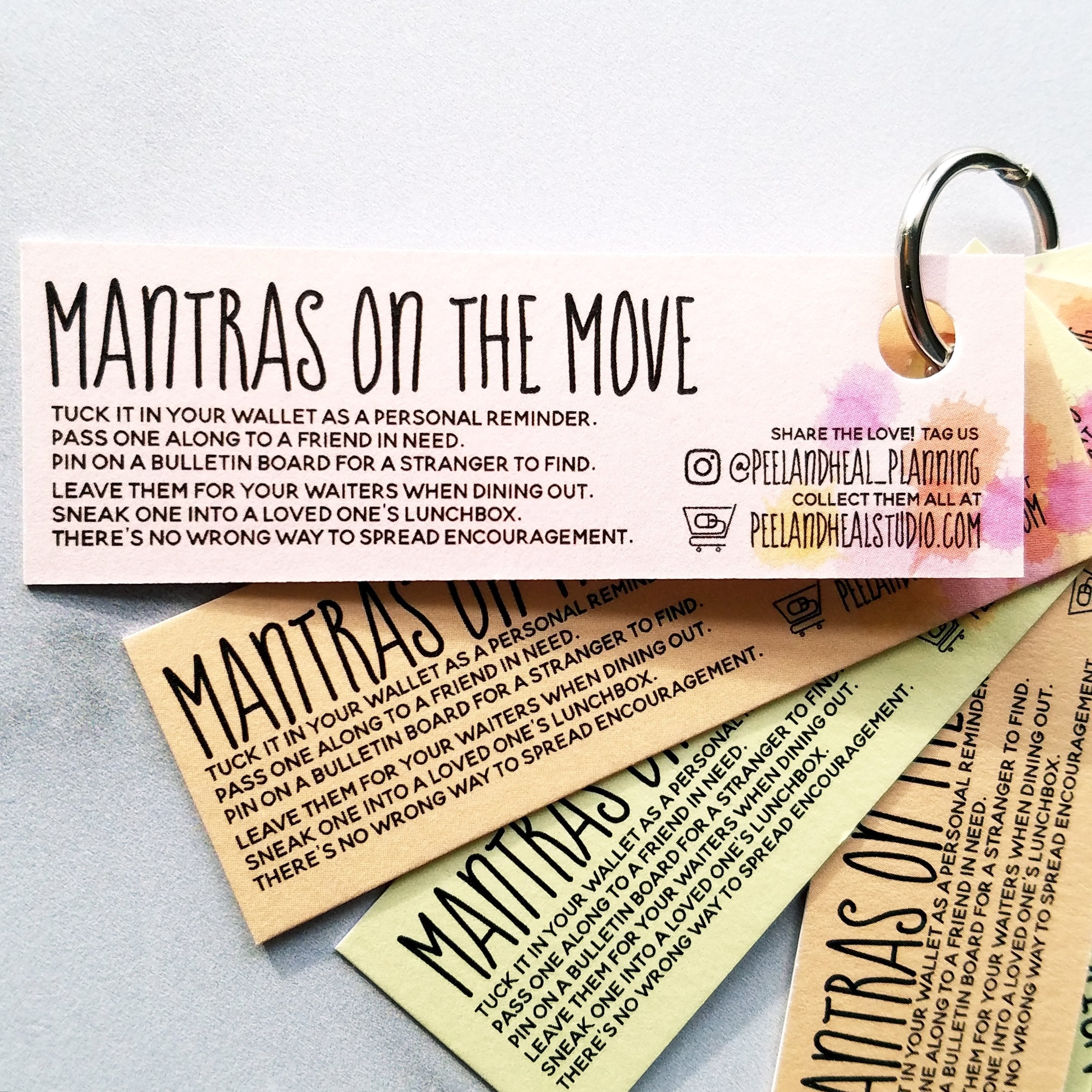 Affirmation Set: Mantras on the Move