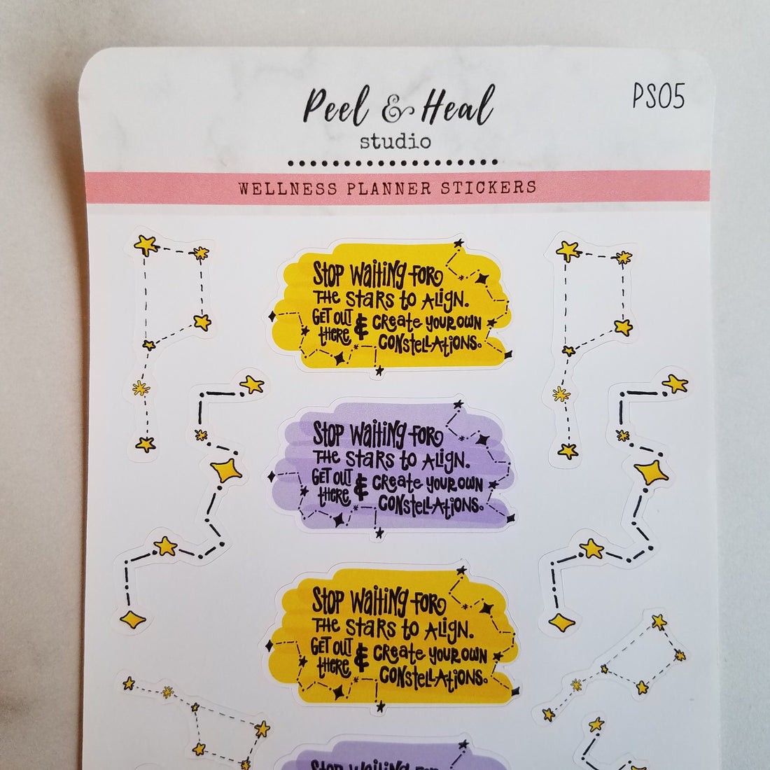 Celestial Wisdom: Sticker Sheets