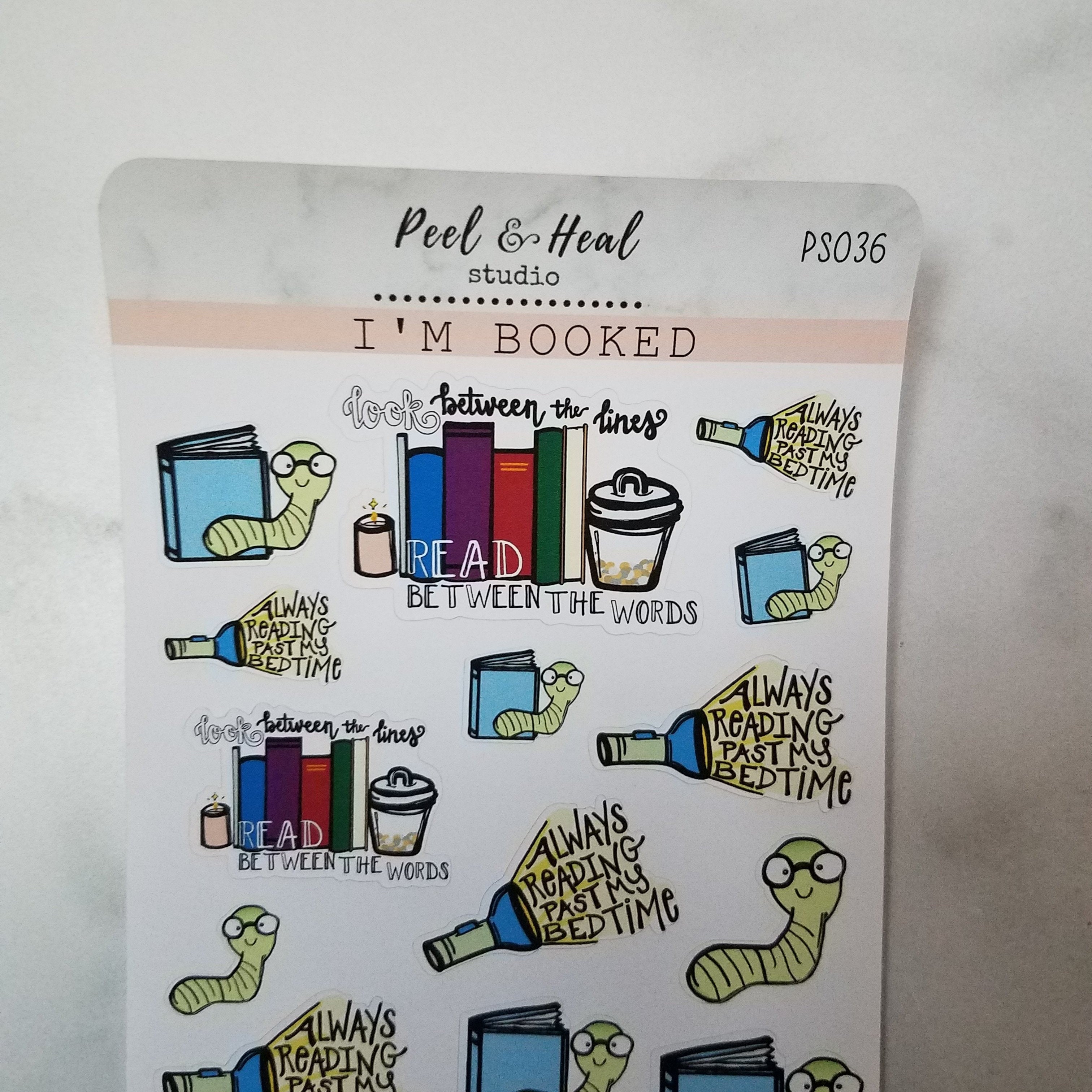 I'm Booked: Sticker Sheets