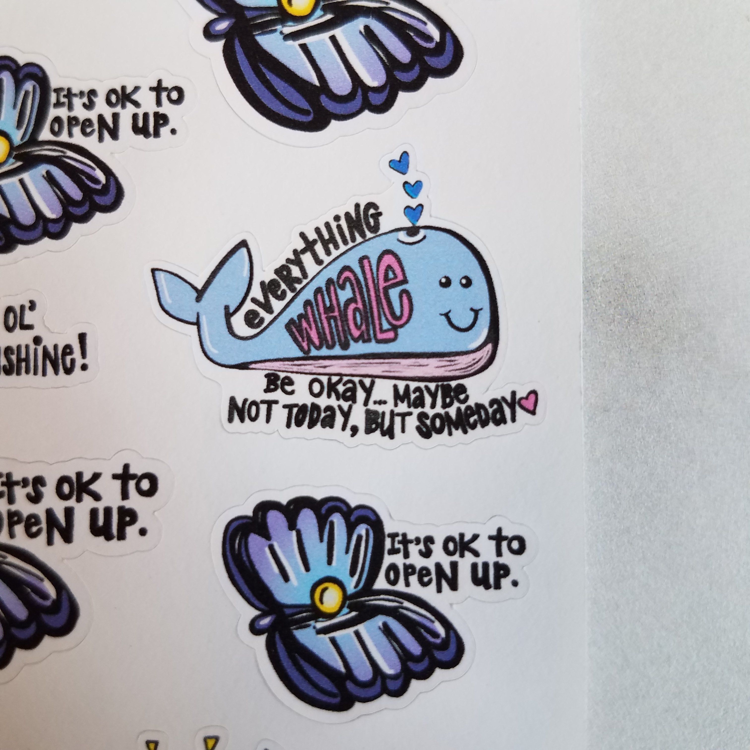 Just Keep Swimming: Sticker Sheets