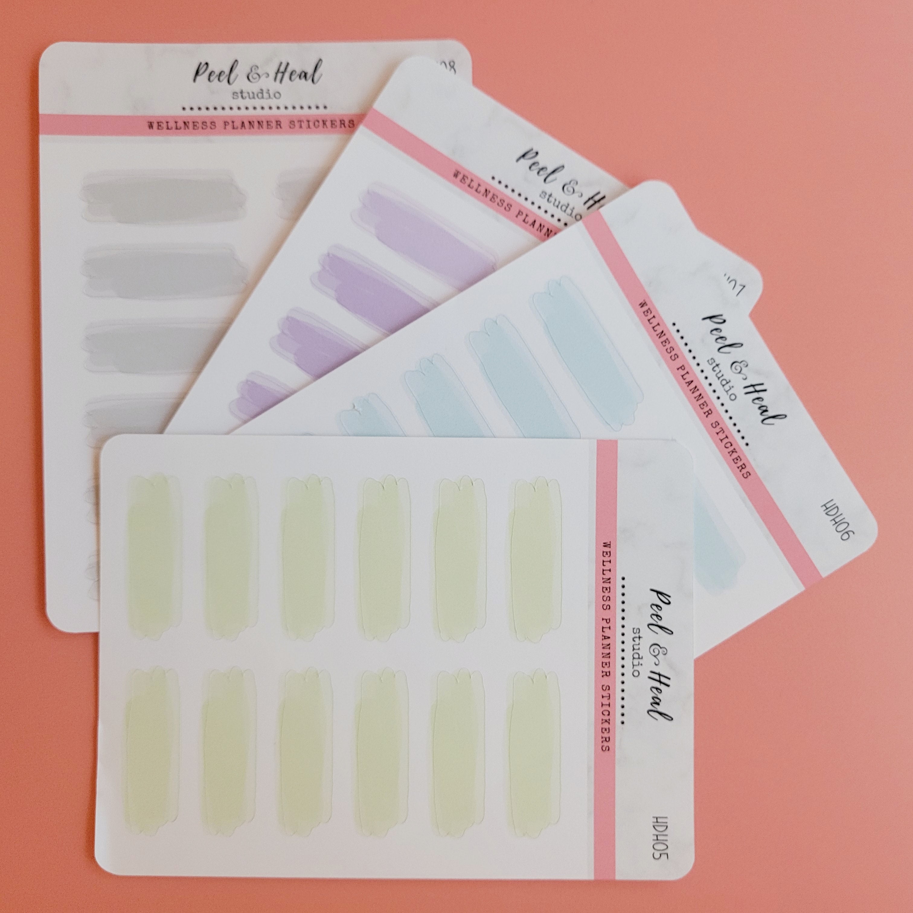 Limited Edition Watercolor Splashes - Spoopy Hues