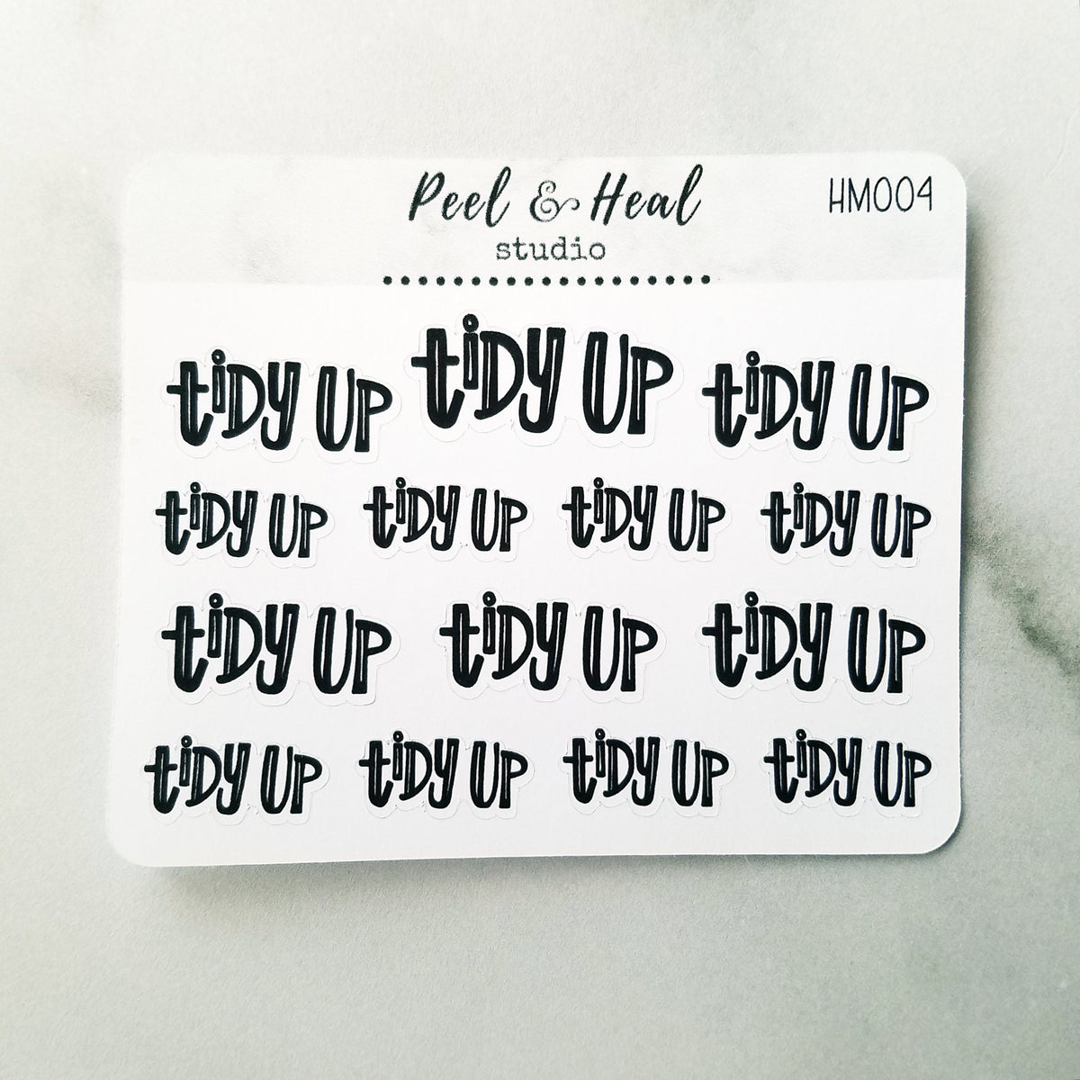 Mini Sticker Sheets Simply Lettered - Mini Sticker Sheets