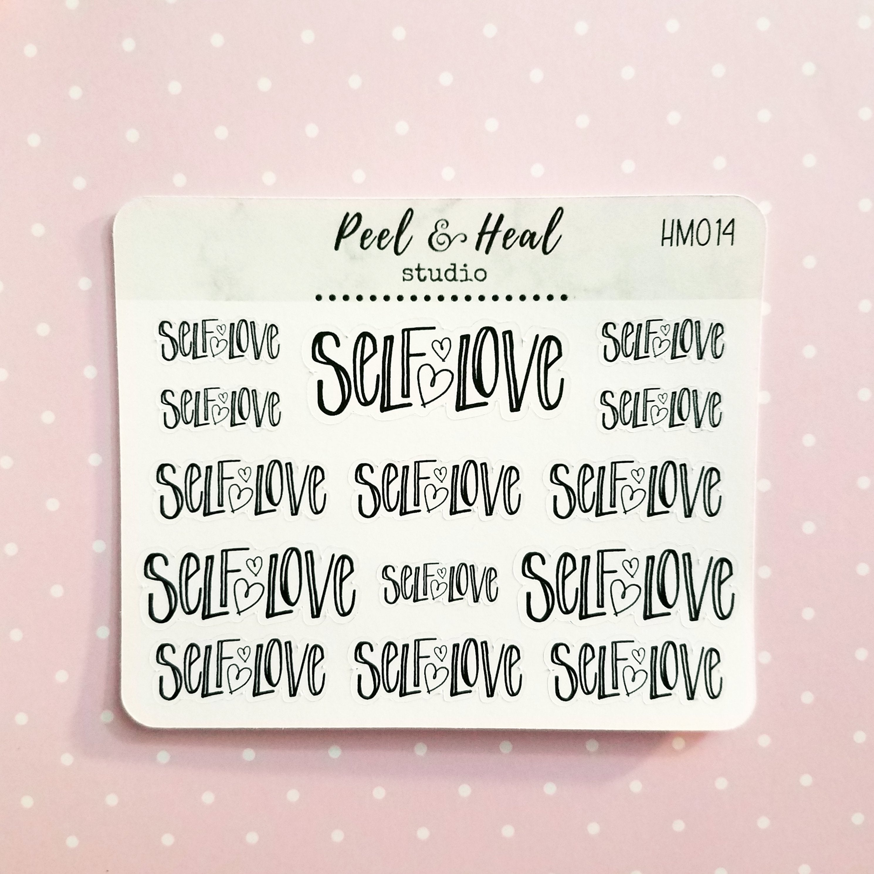 Simply Lettered - Mini Sticker Sheets