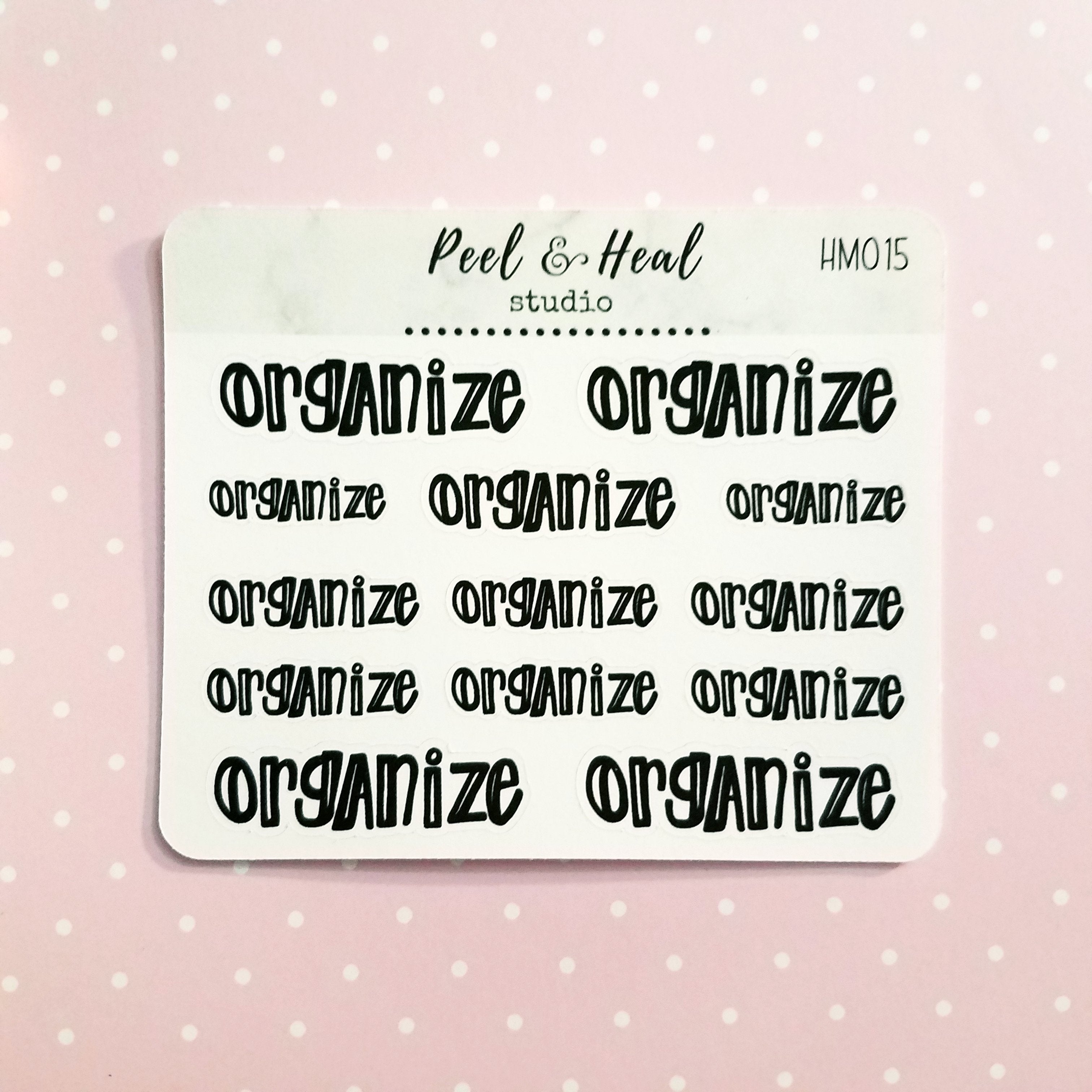 Simply Lettered - Mini Sticker Sheets