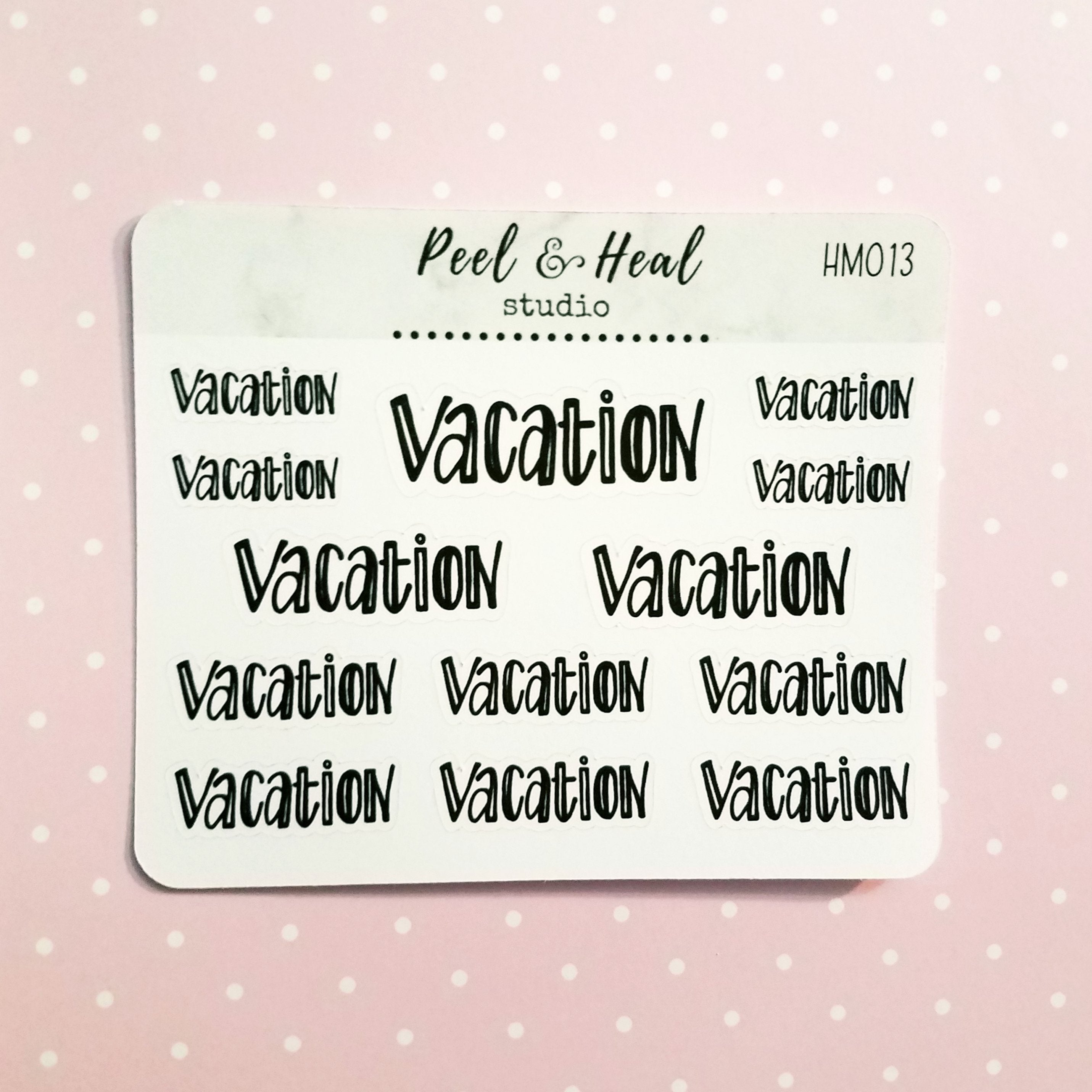 Simply Lettered - Mini Sticker Sheets