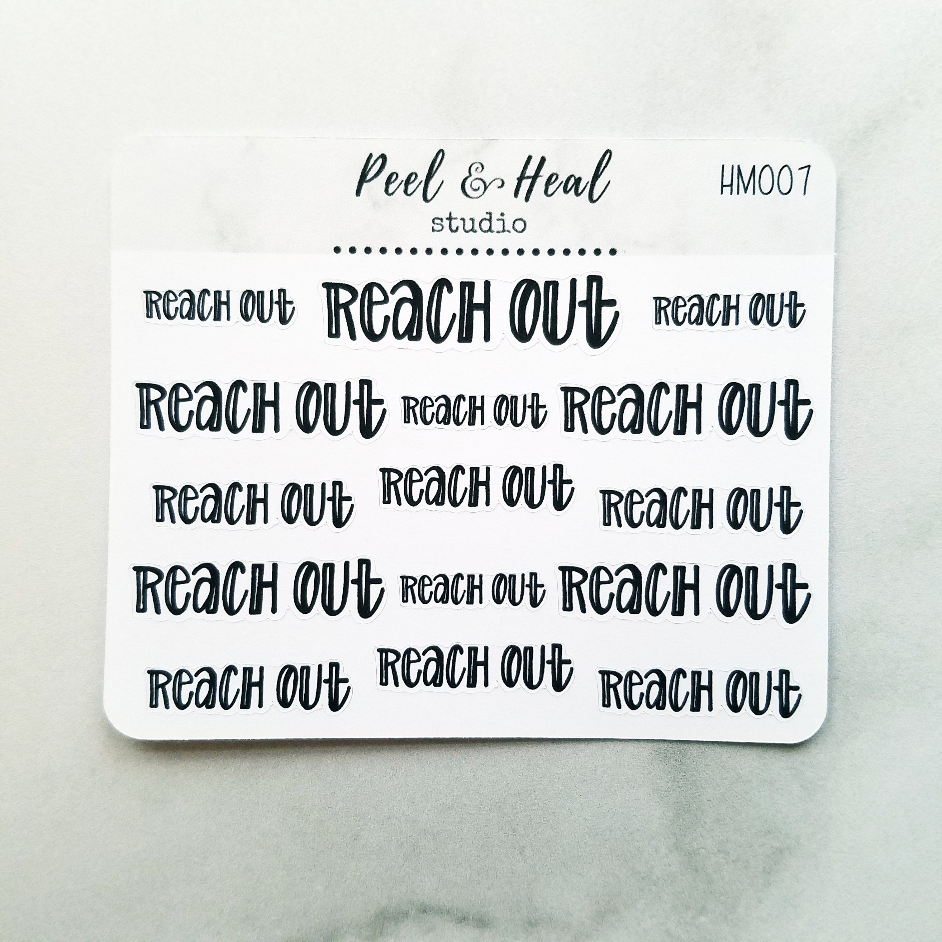 Simply Lettered - Mini Sticker Sheets