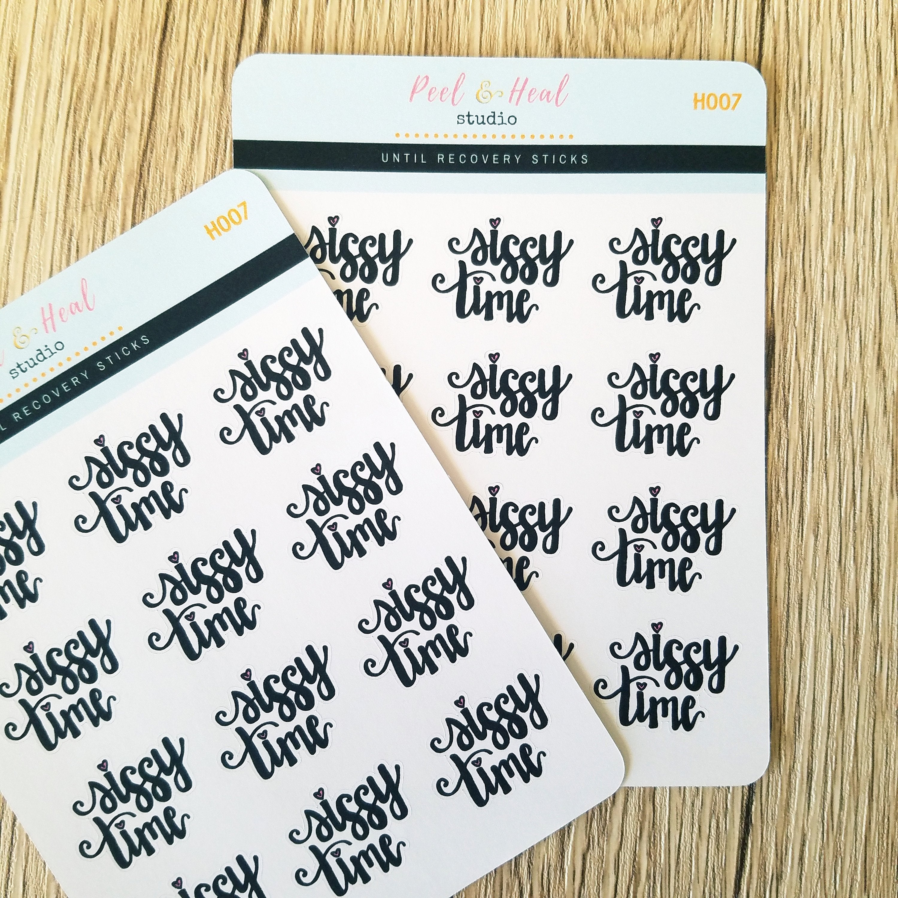 "Sissy Time" Sister Stickers